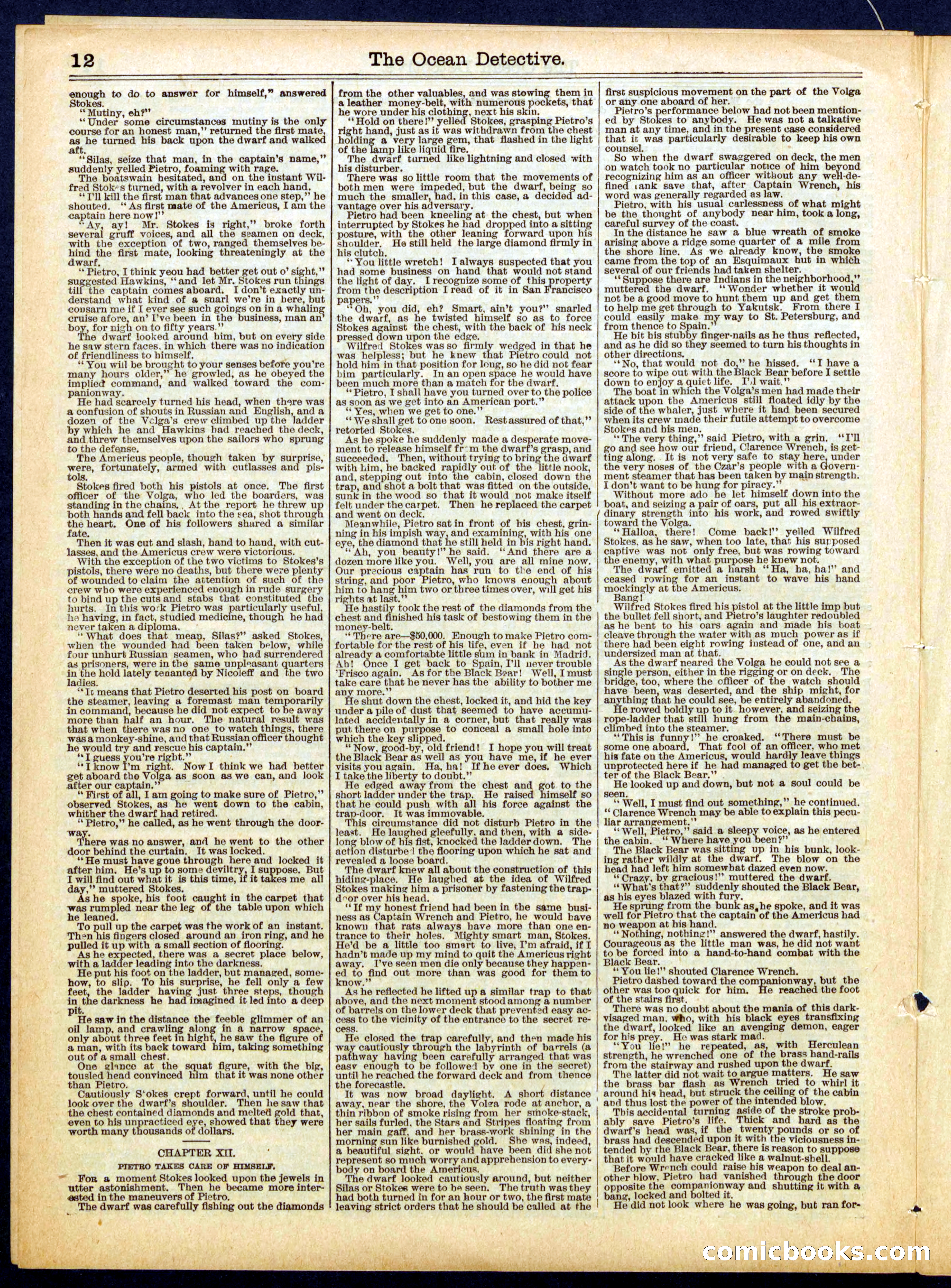 Beadle's Half Dime Library No. 616 — page 12 of 16