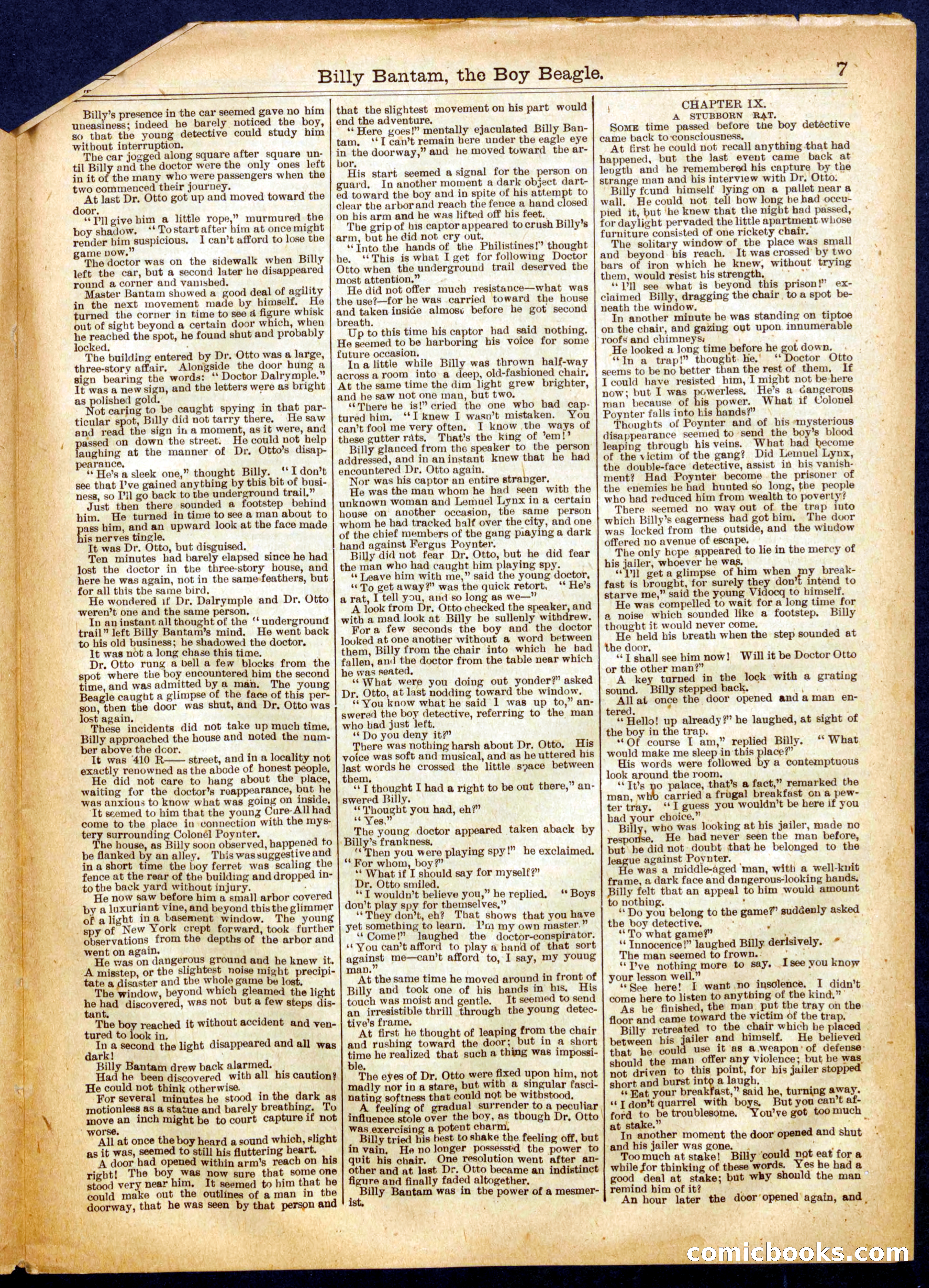 Beadle's Half Dime Library, No. 653 — page 7 of 16