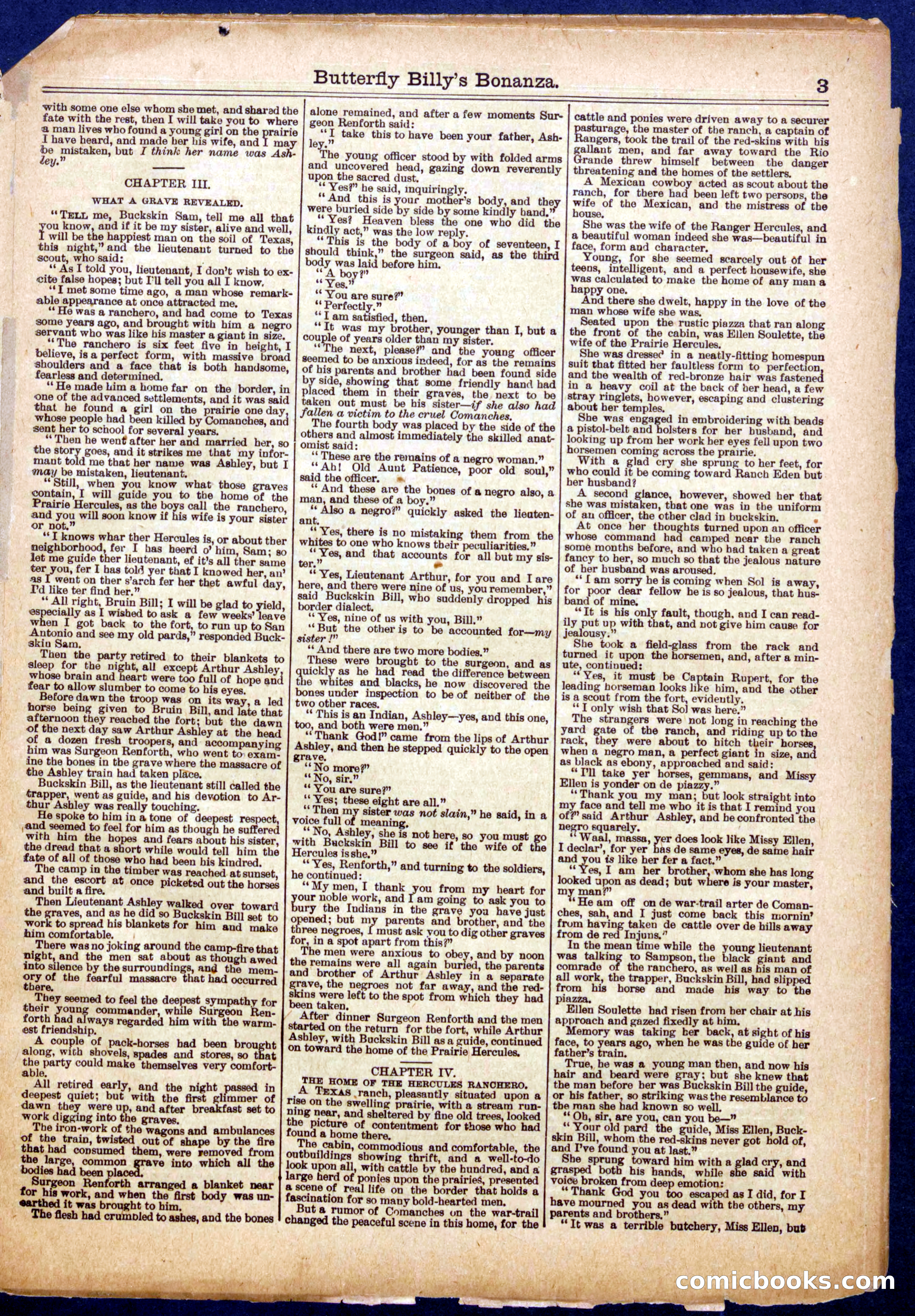 Beadle's Half Dime Library No. 662 — page 3 of 16