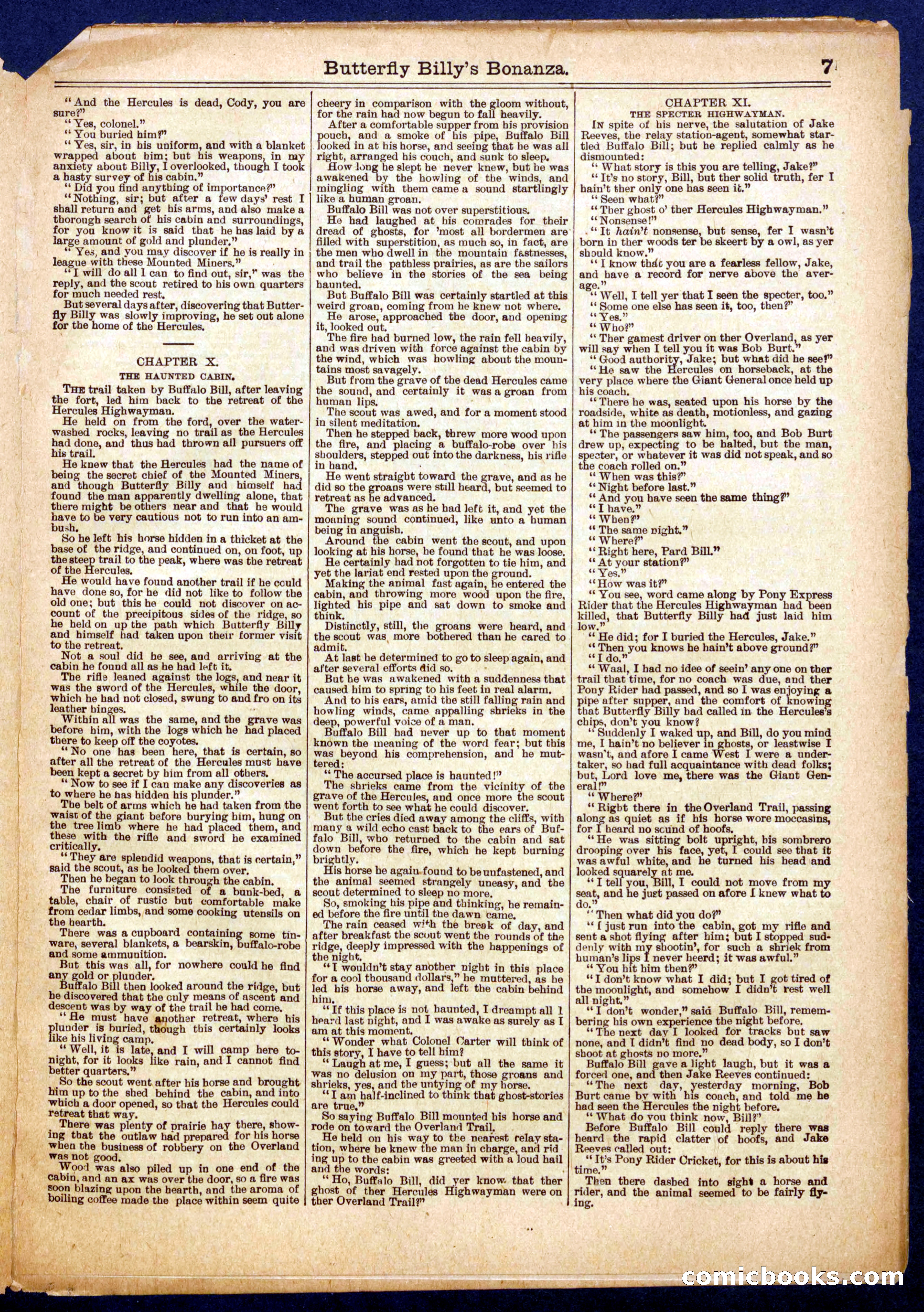 Beadle's Half Dime Library No. 662 — page 7 of 16