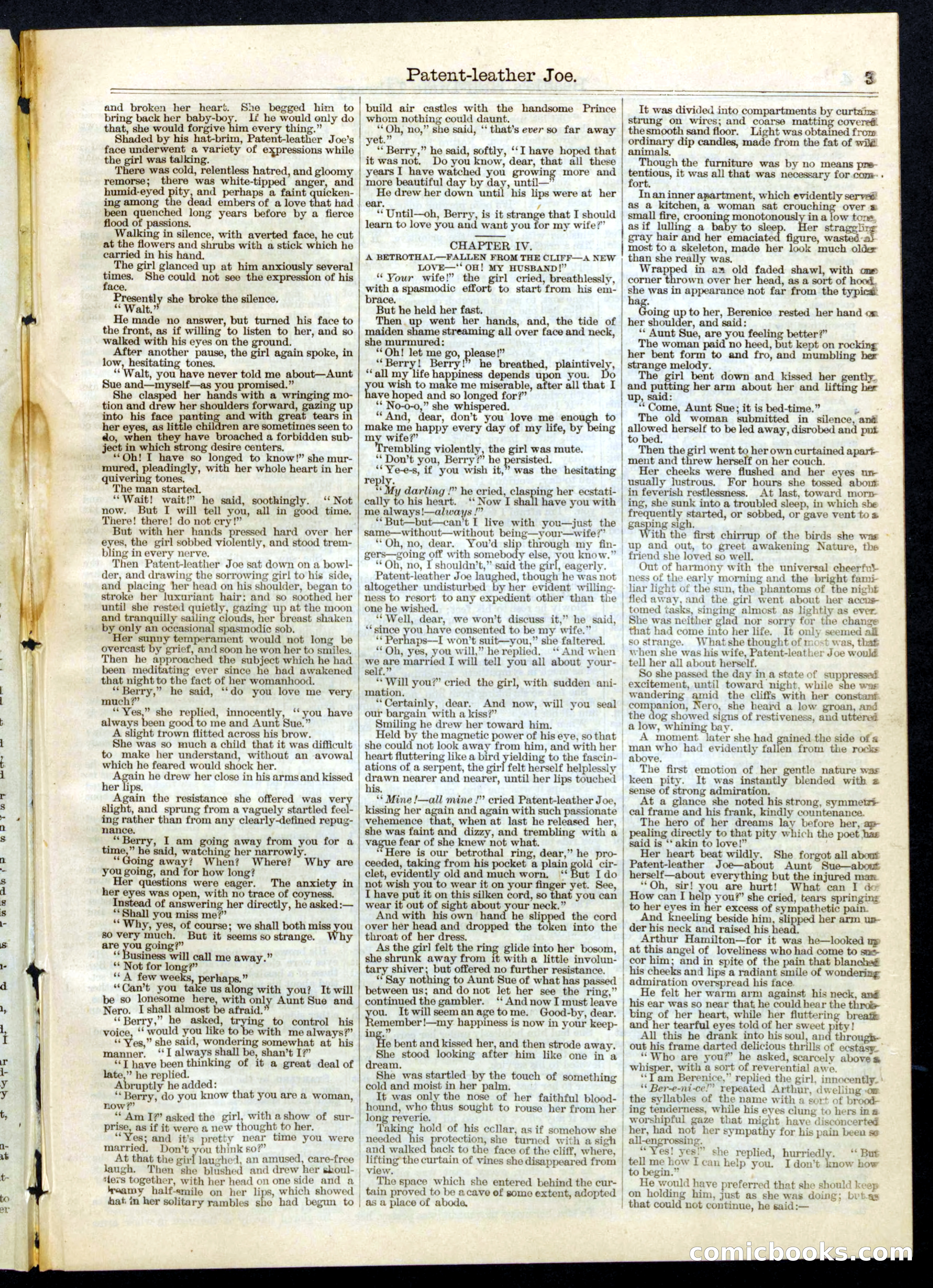 Beadle's Half Dime Library, No. 67 — page 3 of 16