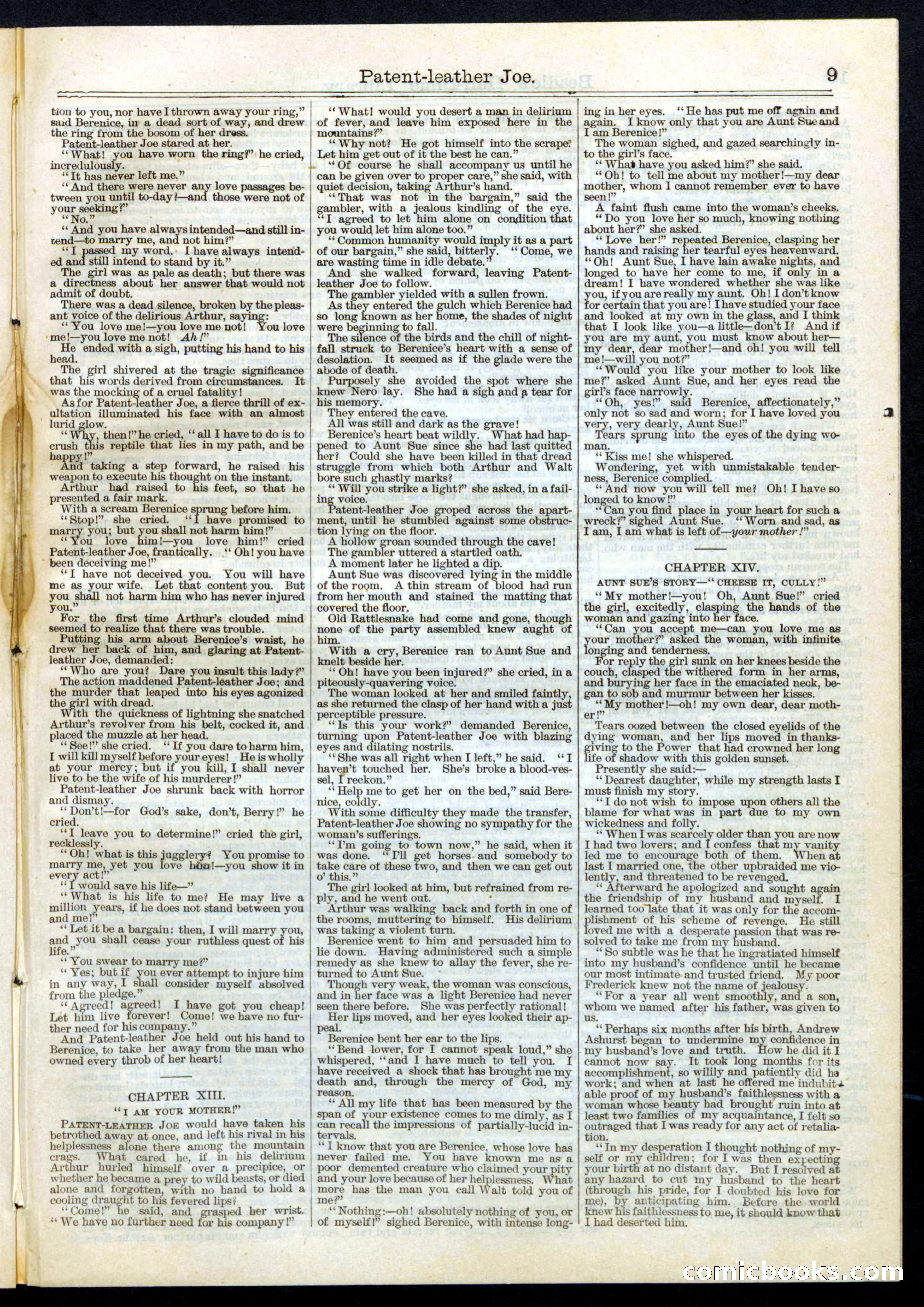 Beadle's Half Dime Library, No. 67 — page 9 of 16