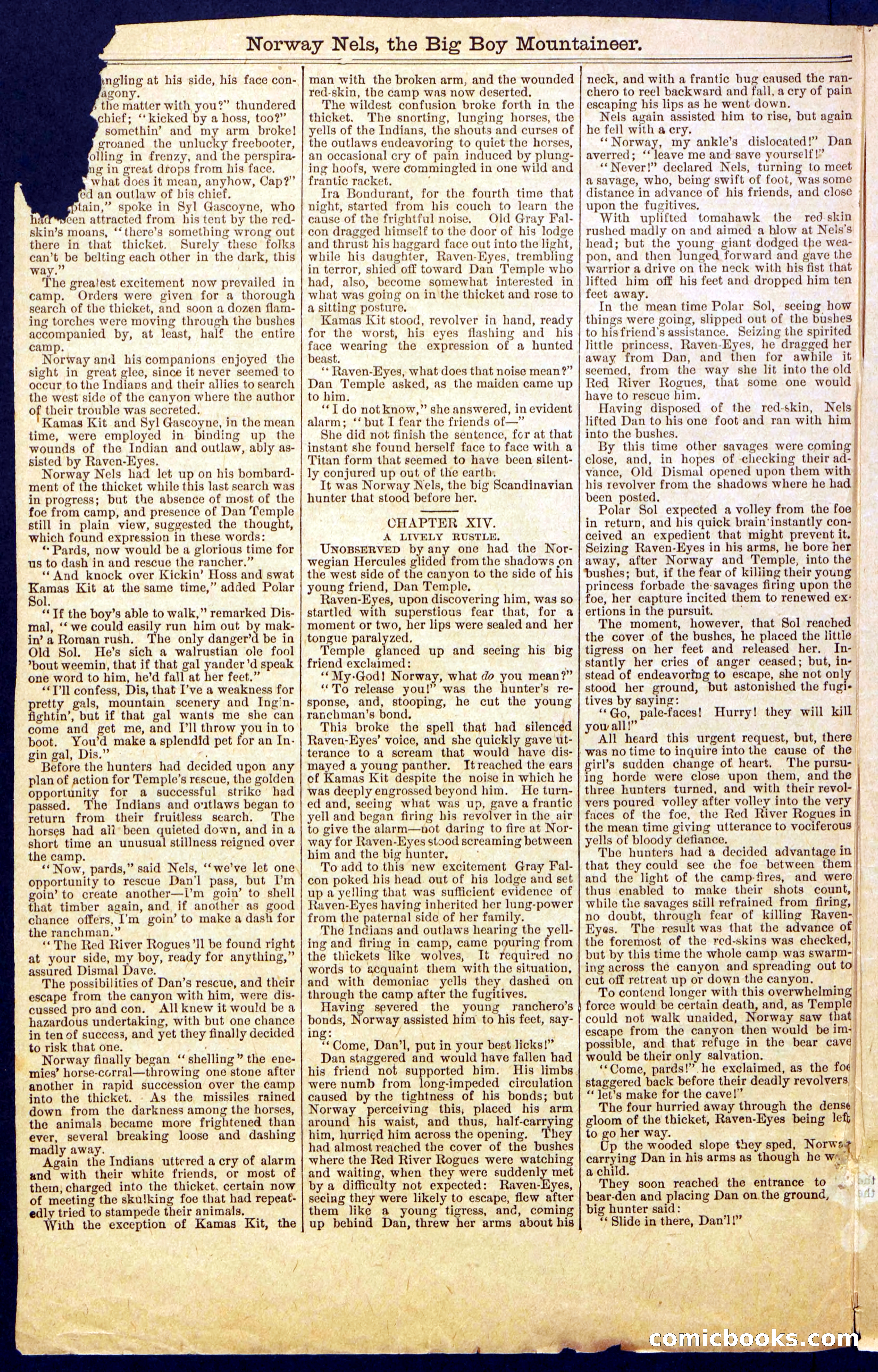 Beadle's Half Dime Library No. 870 — page 10 of 16
