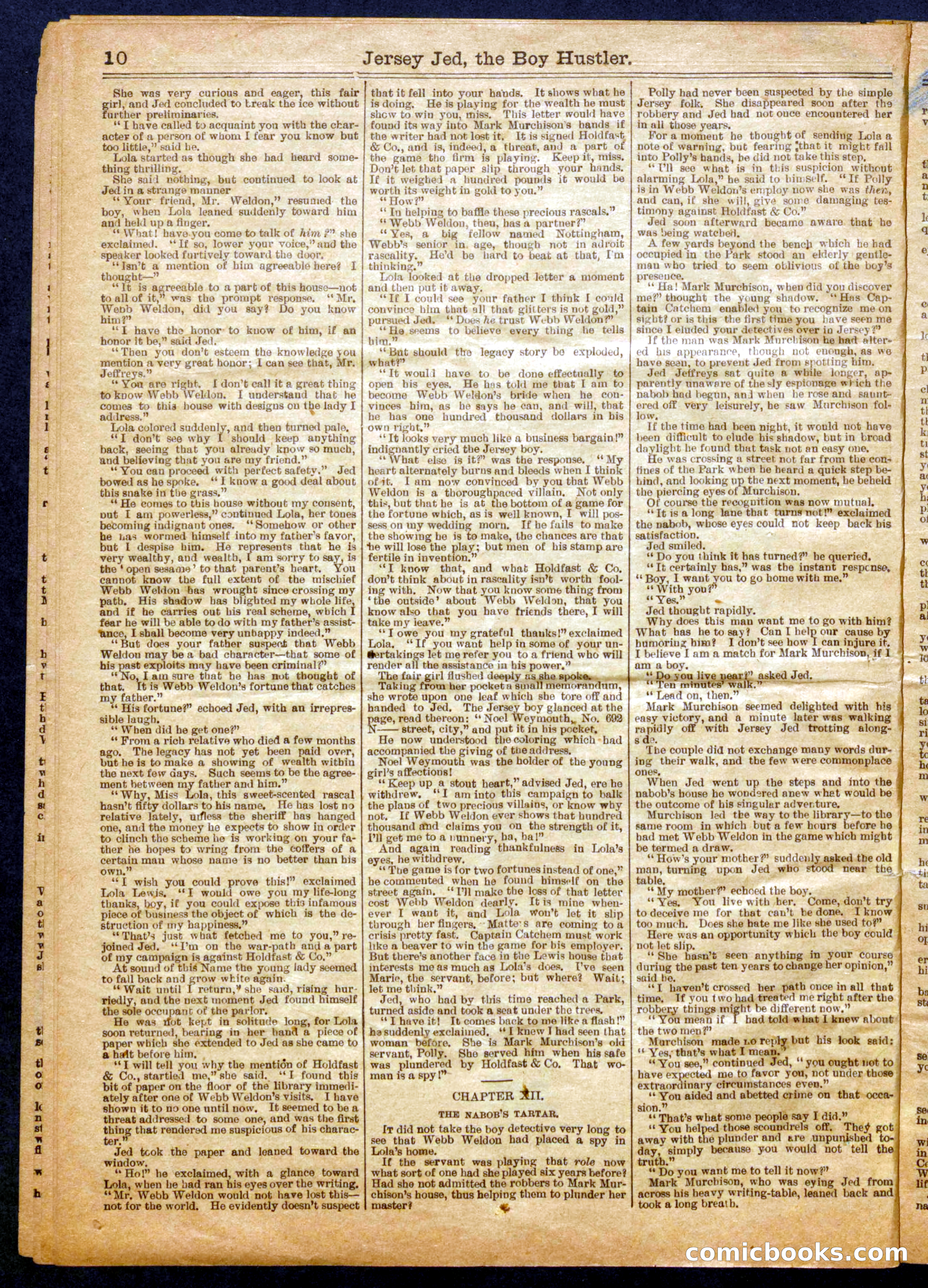 Beadle's Half Dime Library No. 671 — page 10 of 16