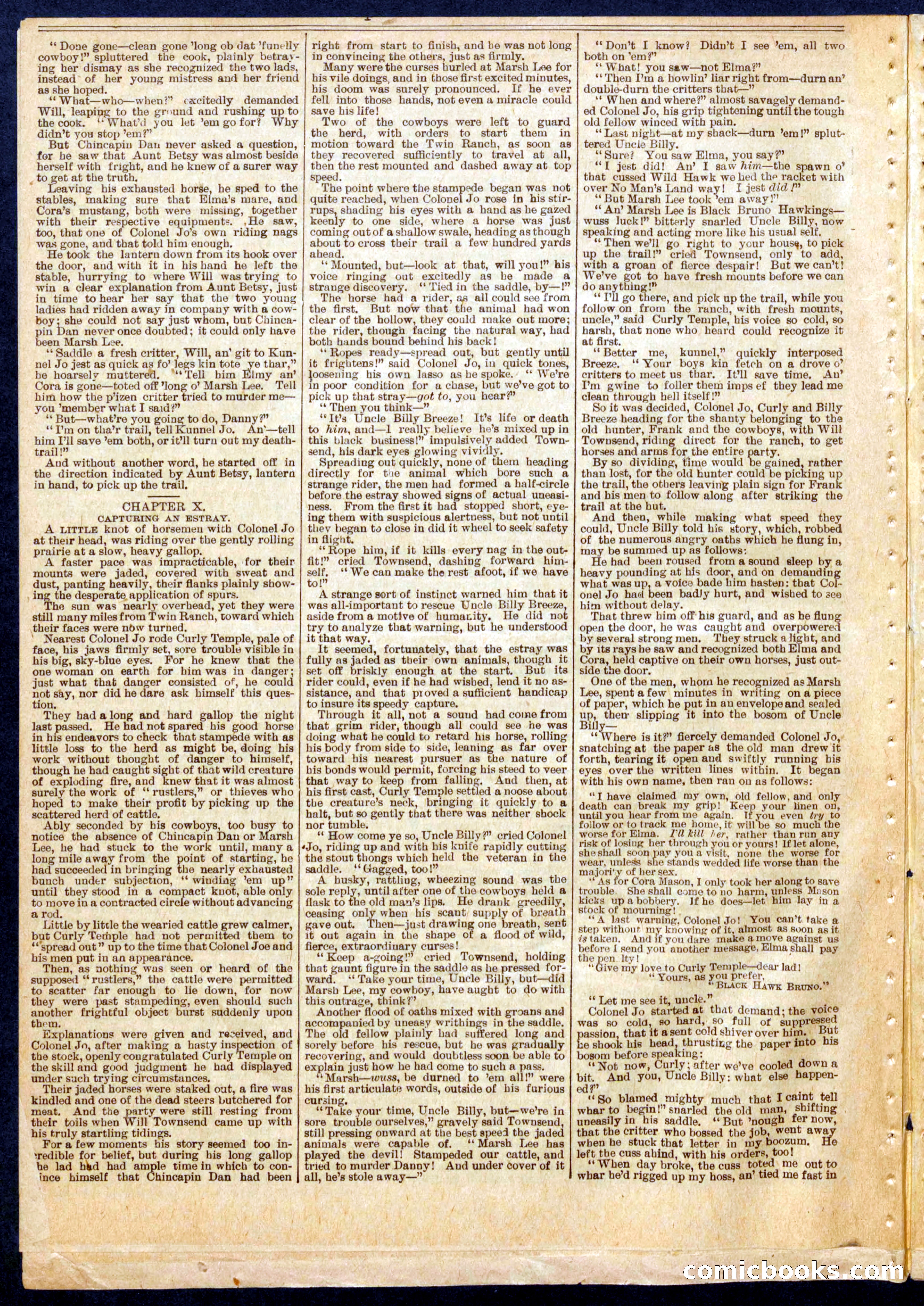 Beadle's Half Dime Library, No. 677 — page 10 of 16