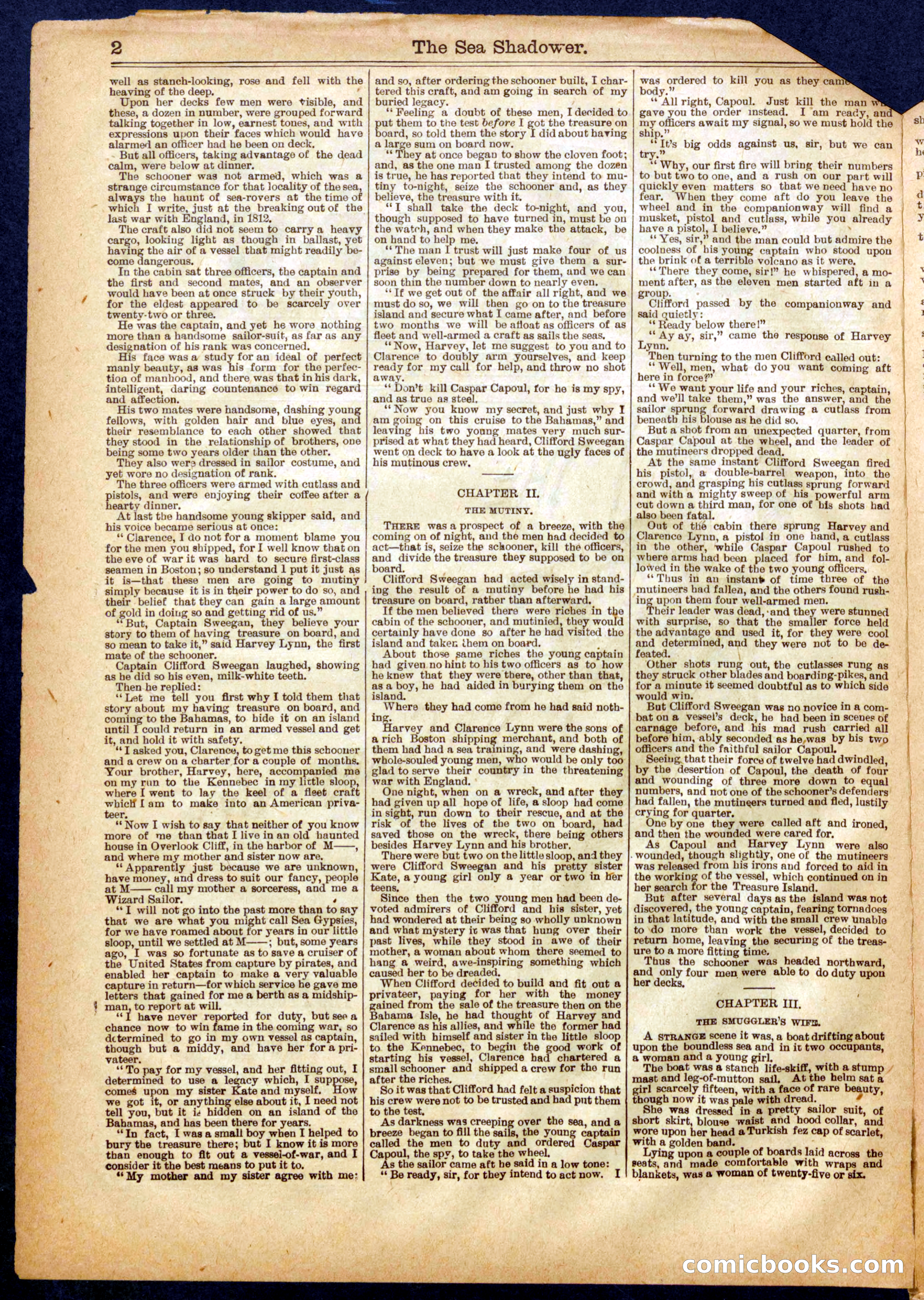 Beadle's Half Dime Library No. 679 — page 2 of 16