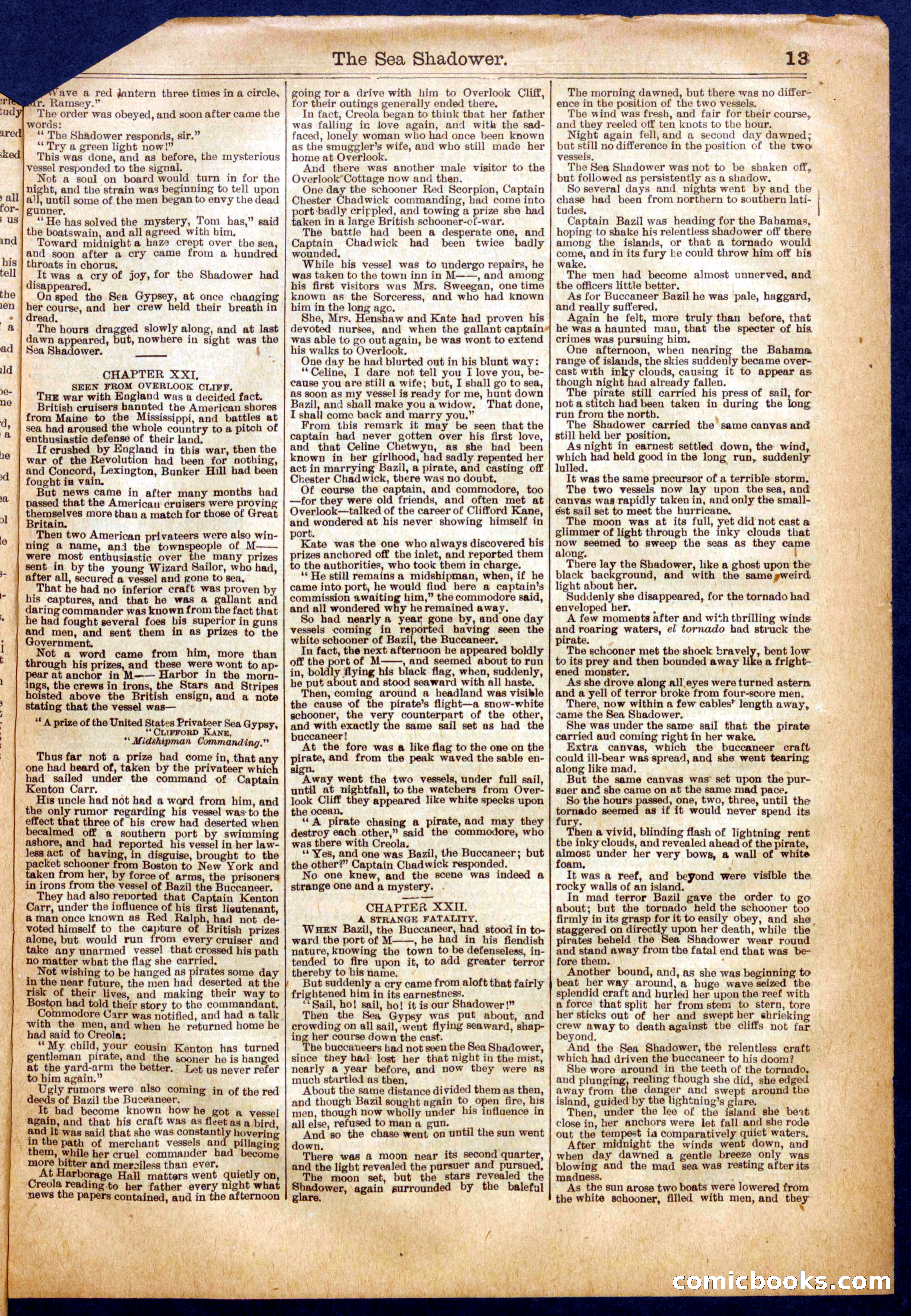 Beadle's Half Dime Library No. 679 — page 13 of 16