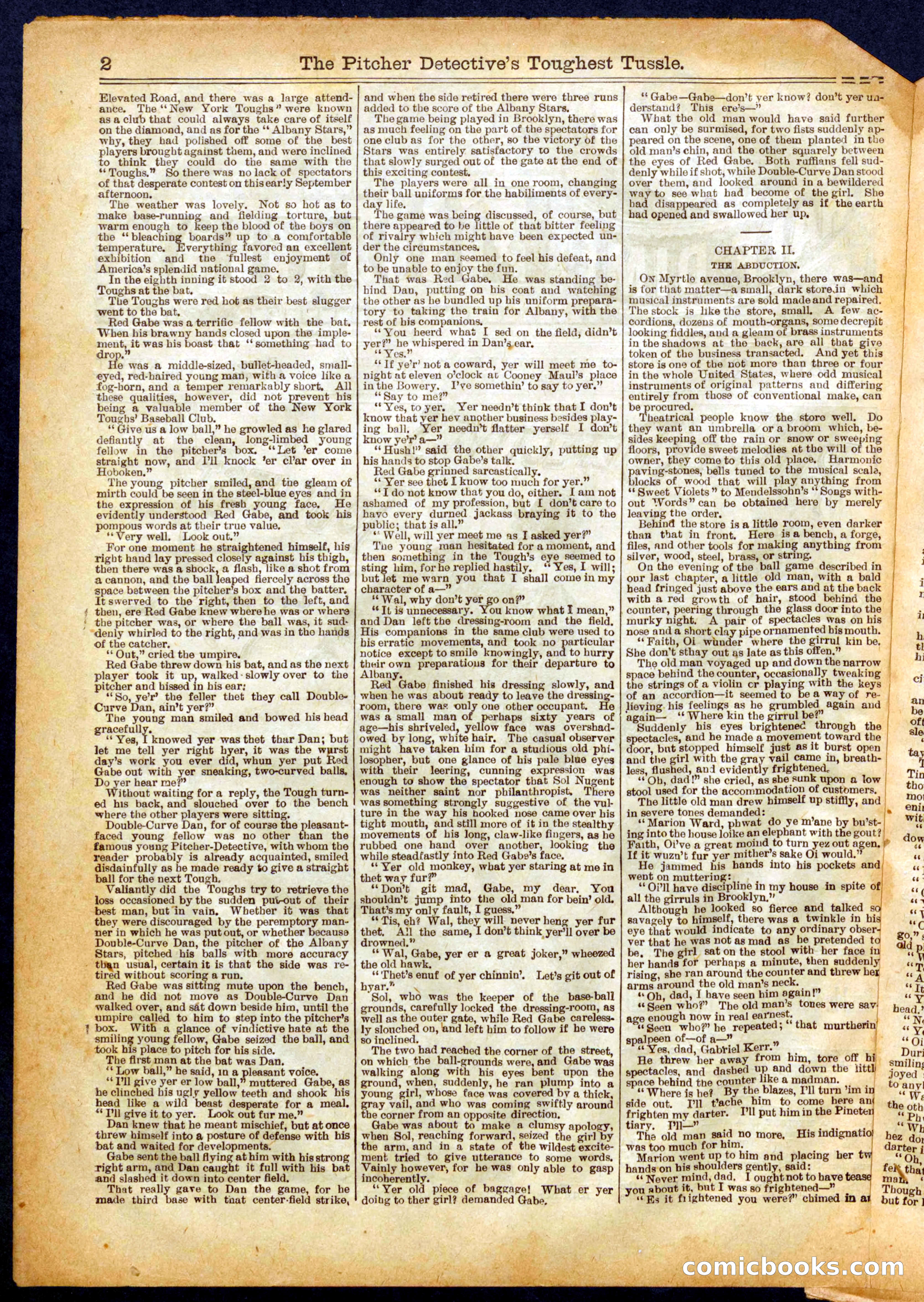 Beadle's Half Dime Library, No. 681 — page 2 of 16
