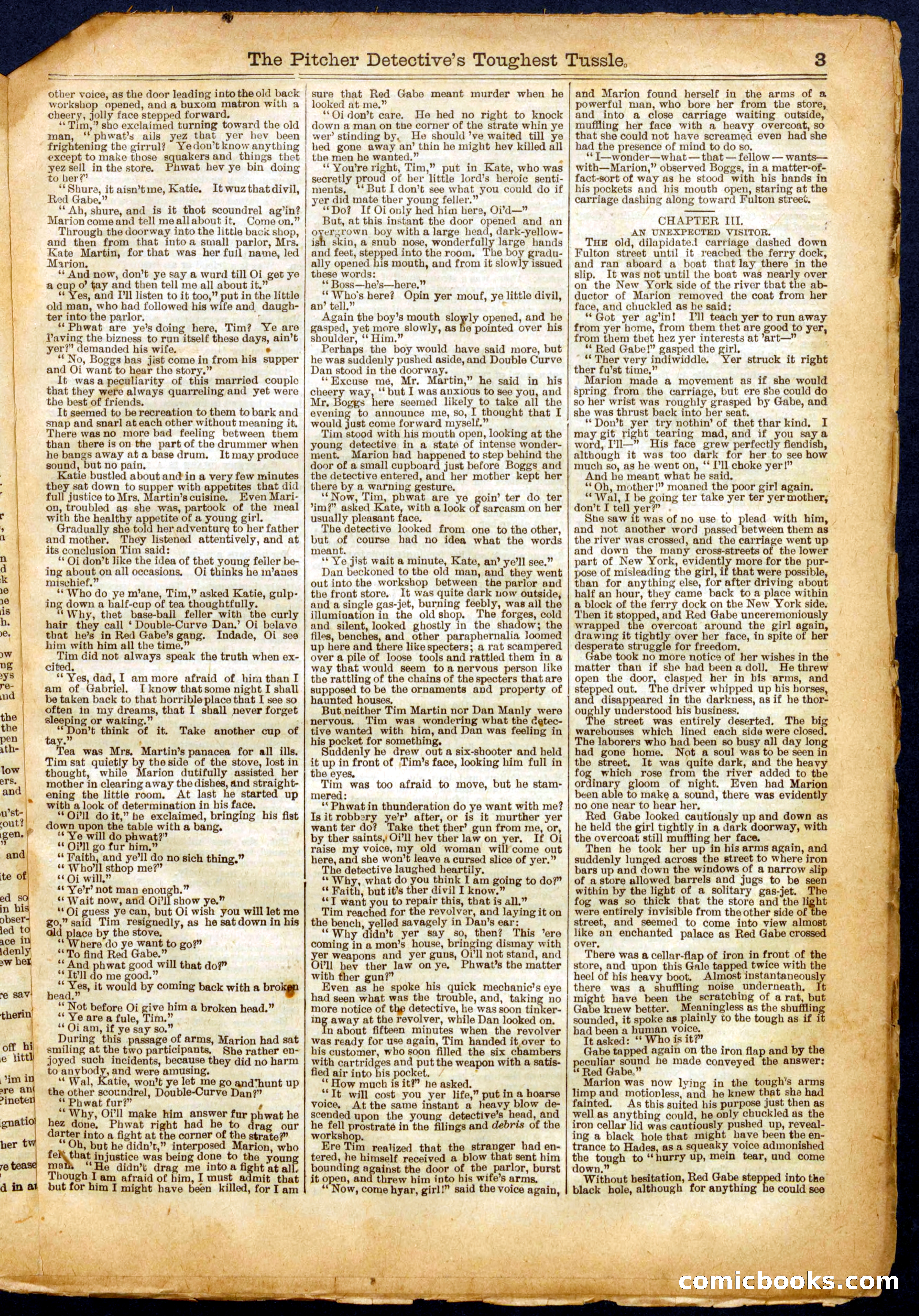 Beadle's Half Dime Library, No. 681 — page 3 of 16