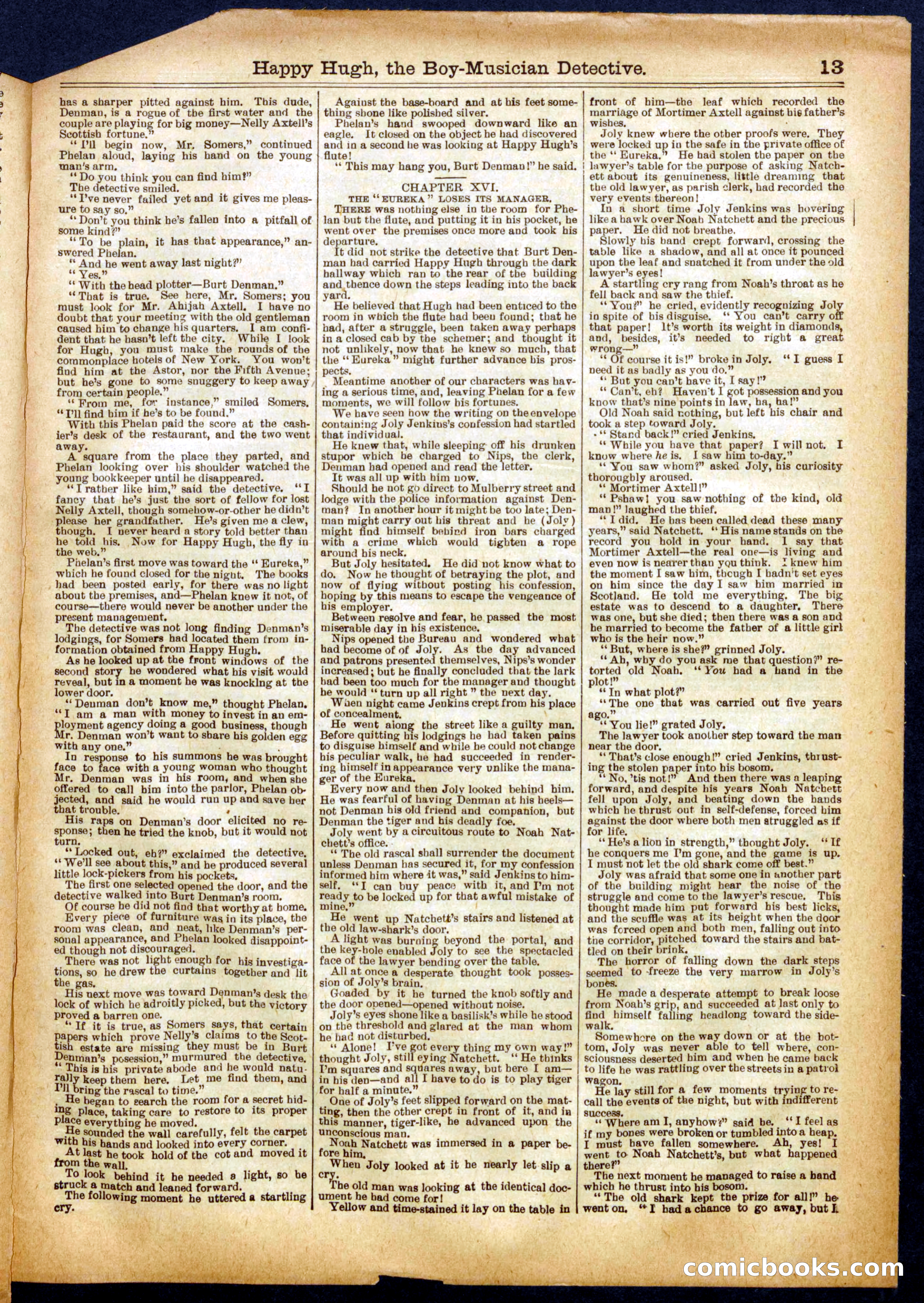 Beadle's Half Dime Library No. 685 — page 13 of 16