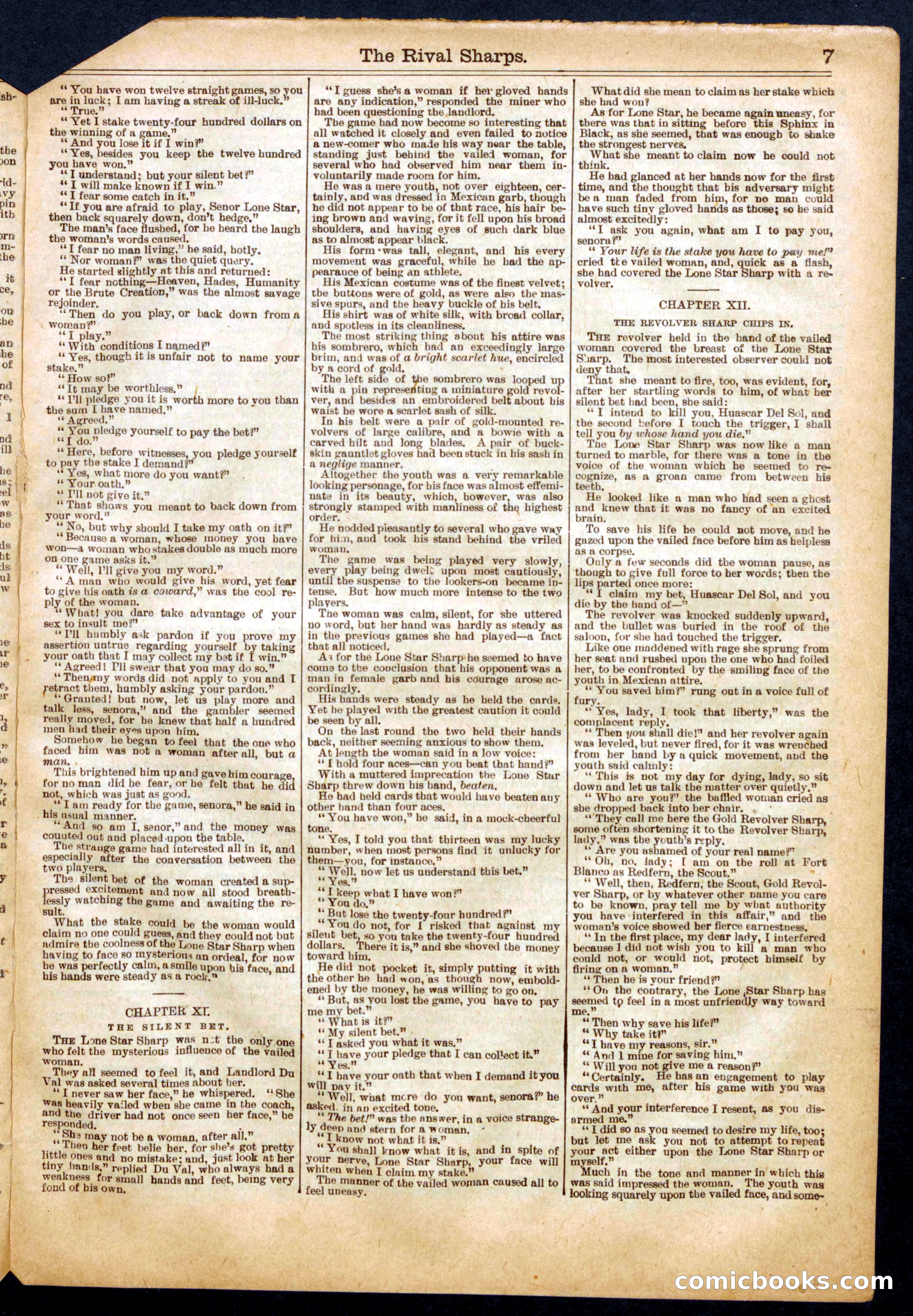 Beadle's Half Dime Library No. 692 — page 7 of 20