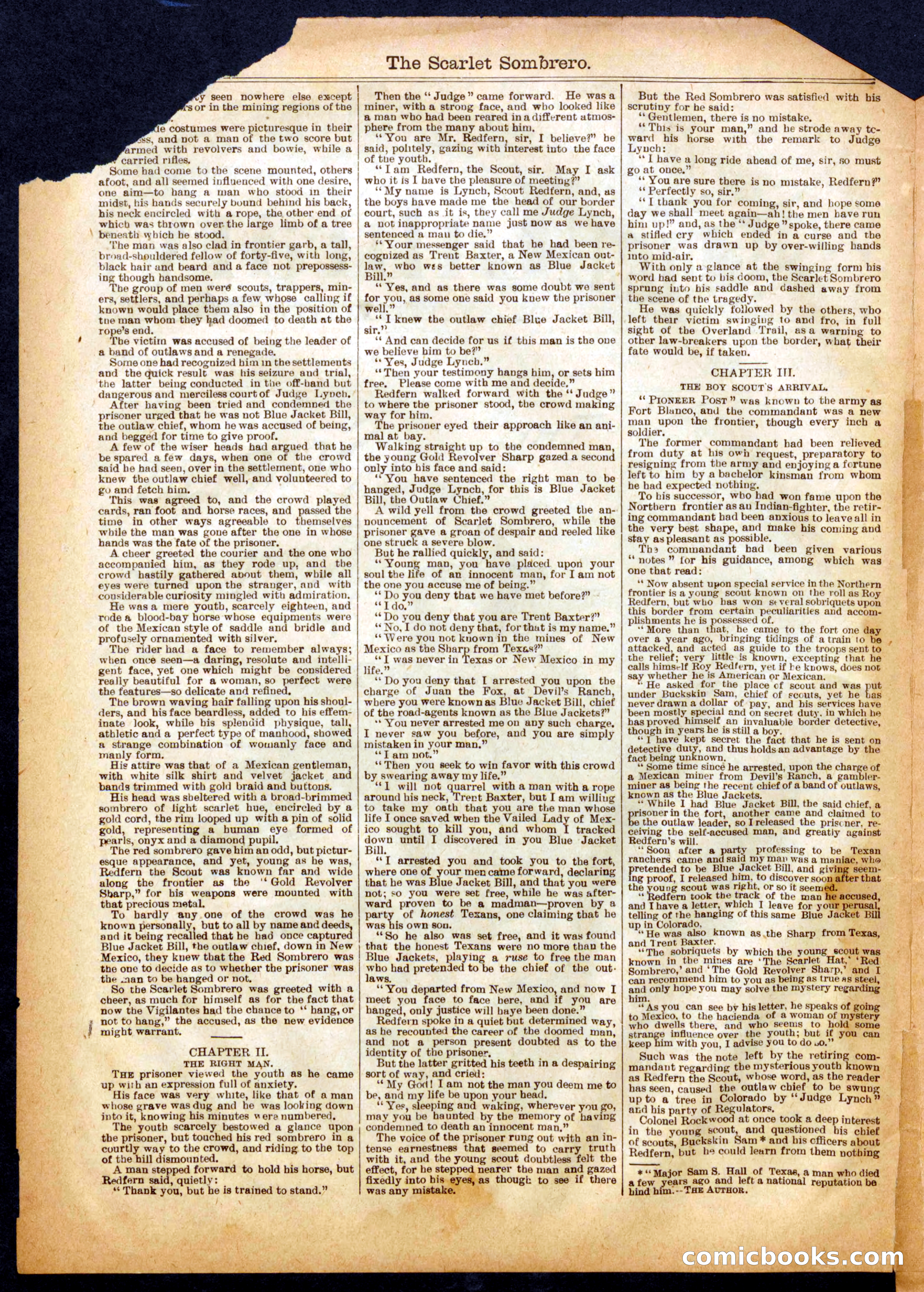 Beadle's Half Dime Library No. 697 — page 2 of 16