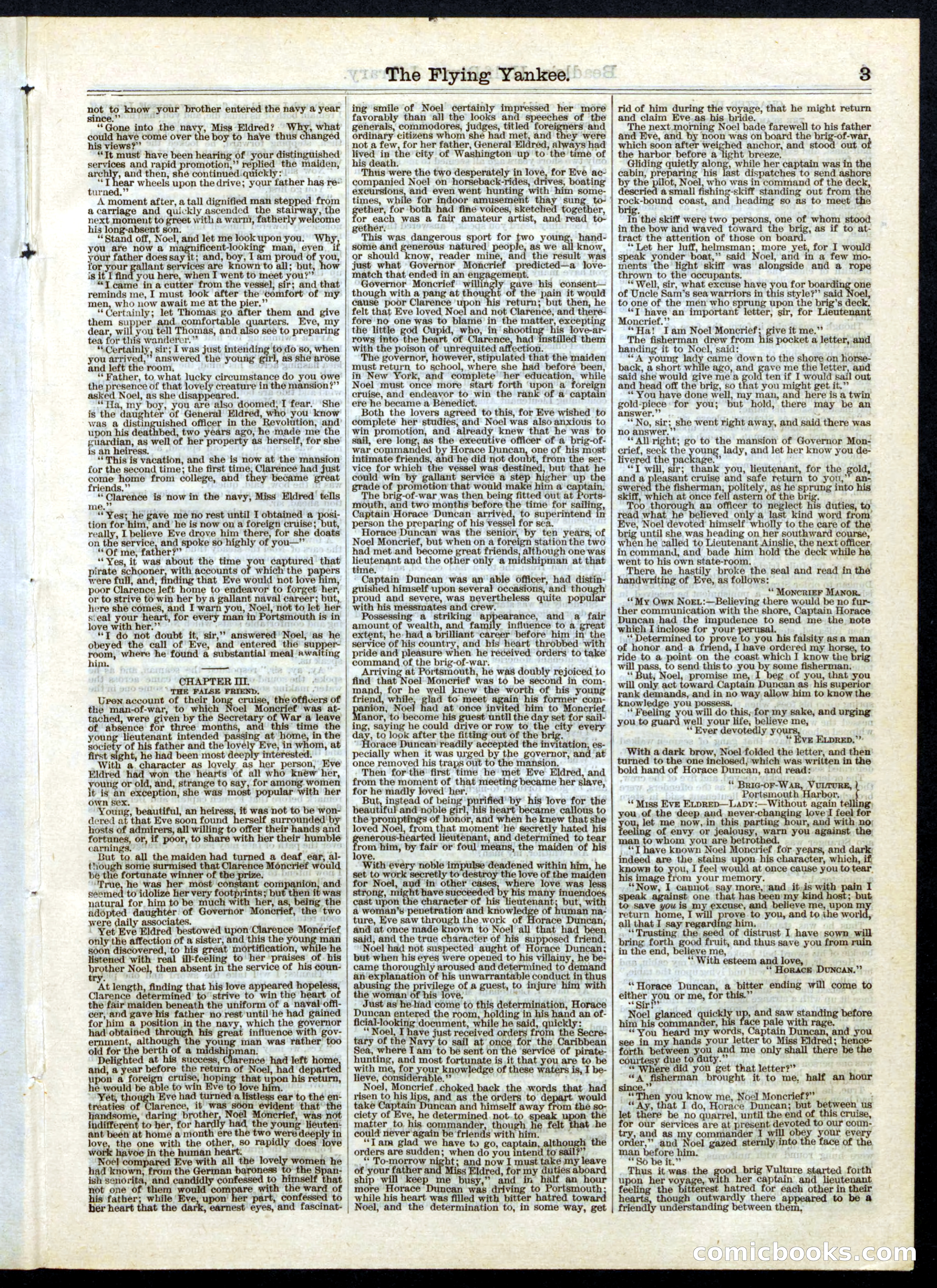 Beadle's Half Dime Library, No. 7 — page 3 of 16