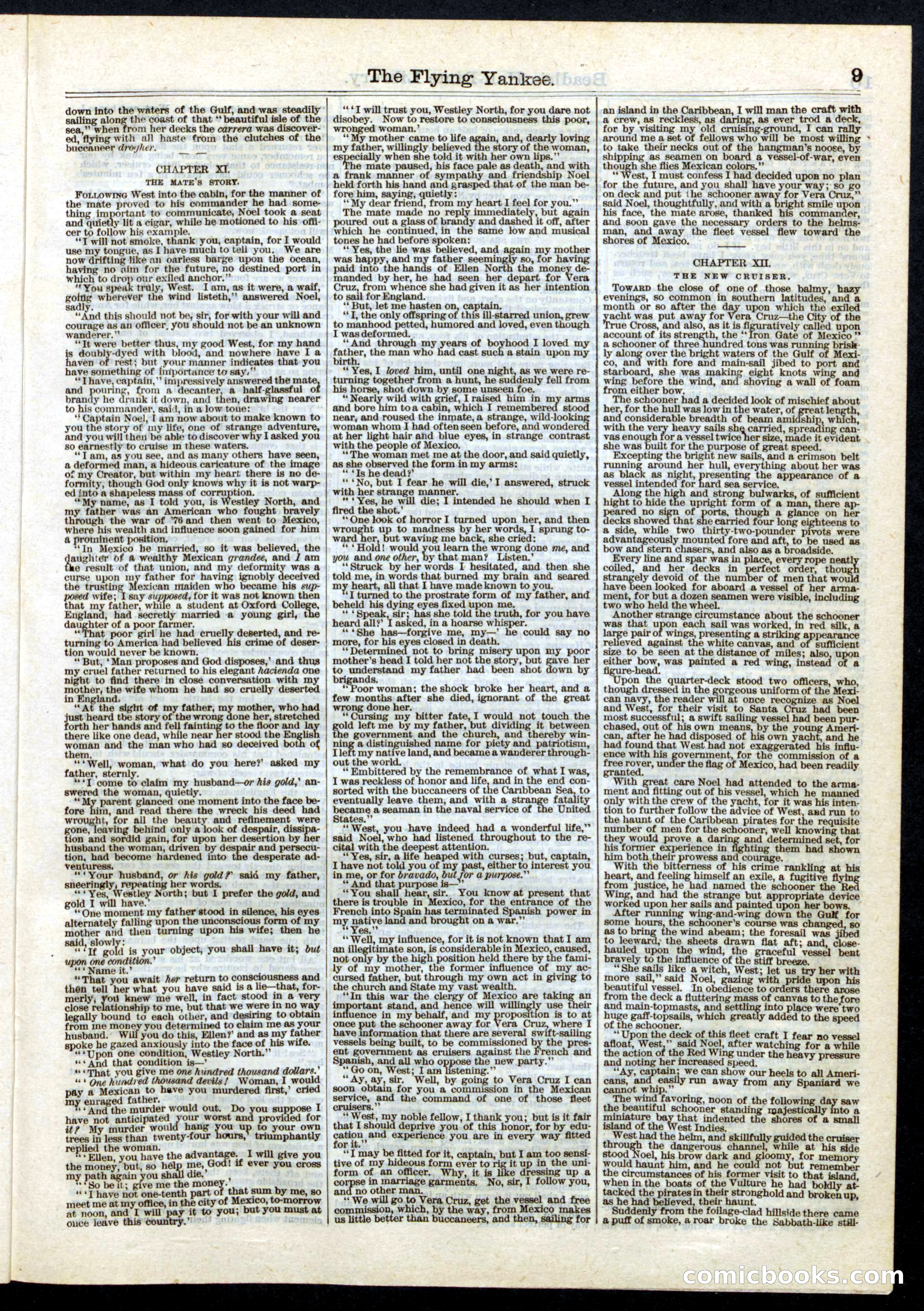 Beadle's Half Dime Library, No. 7 — page 9 of 16