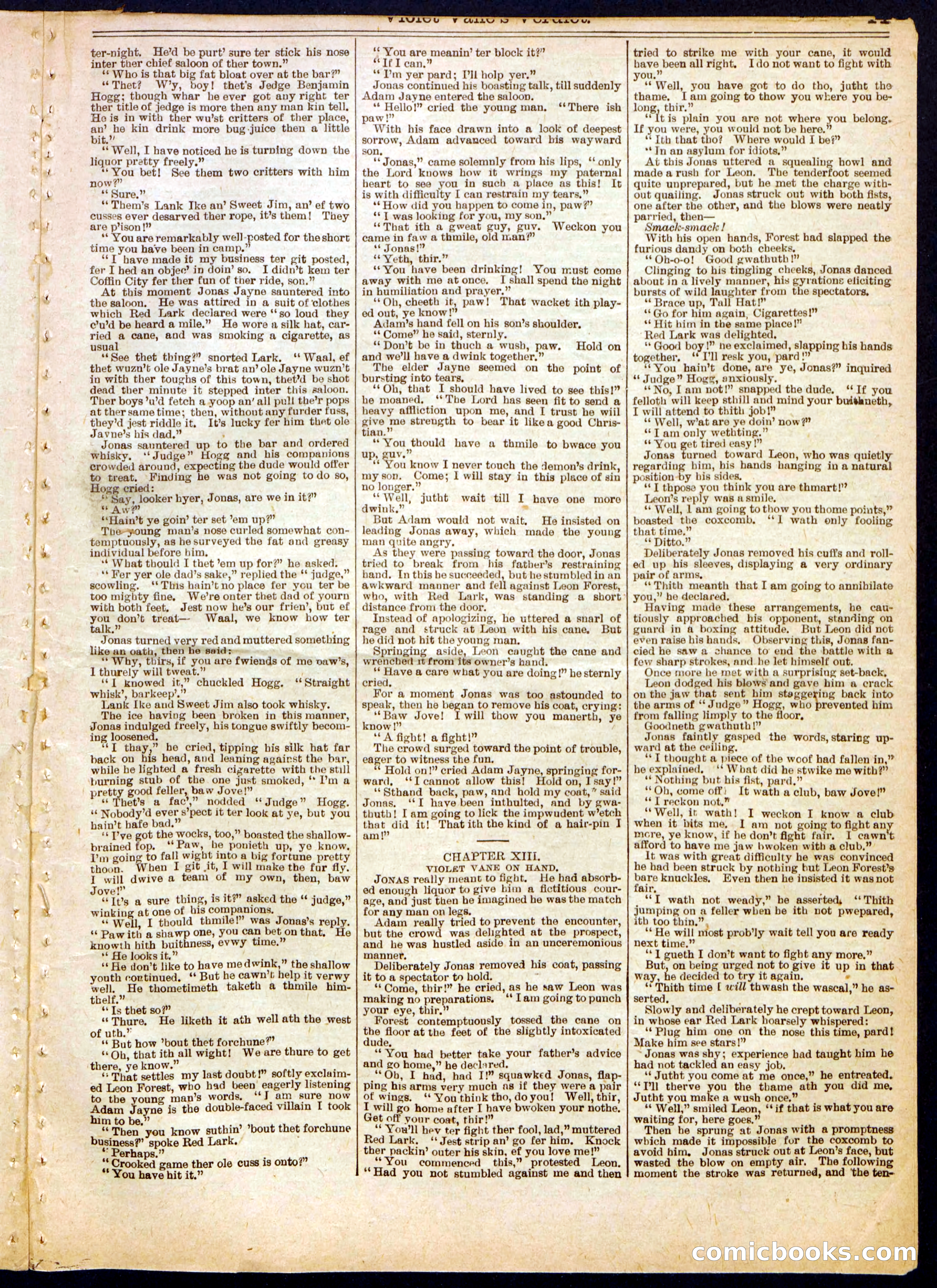 Beadle's Half Dime Library No. 730 — page 11 of 16