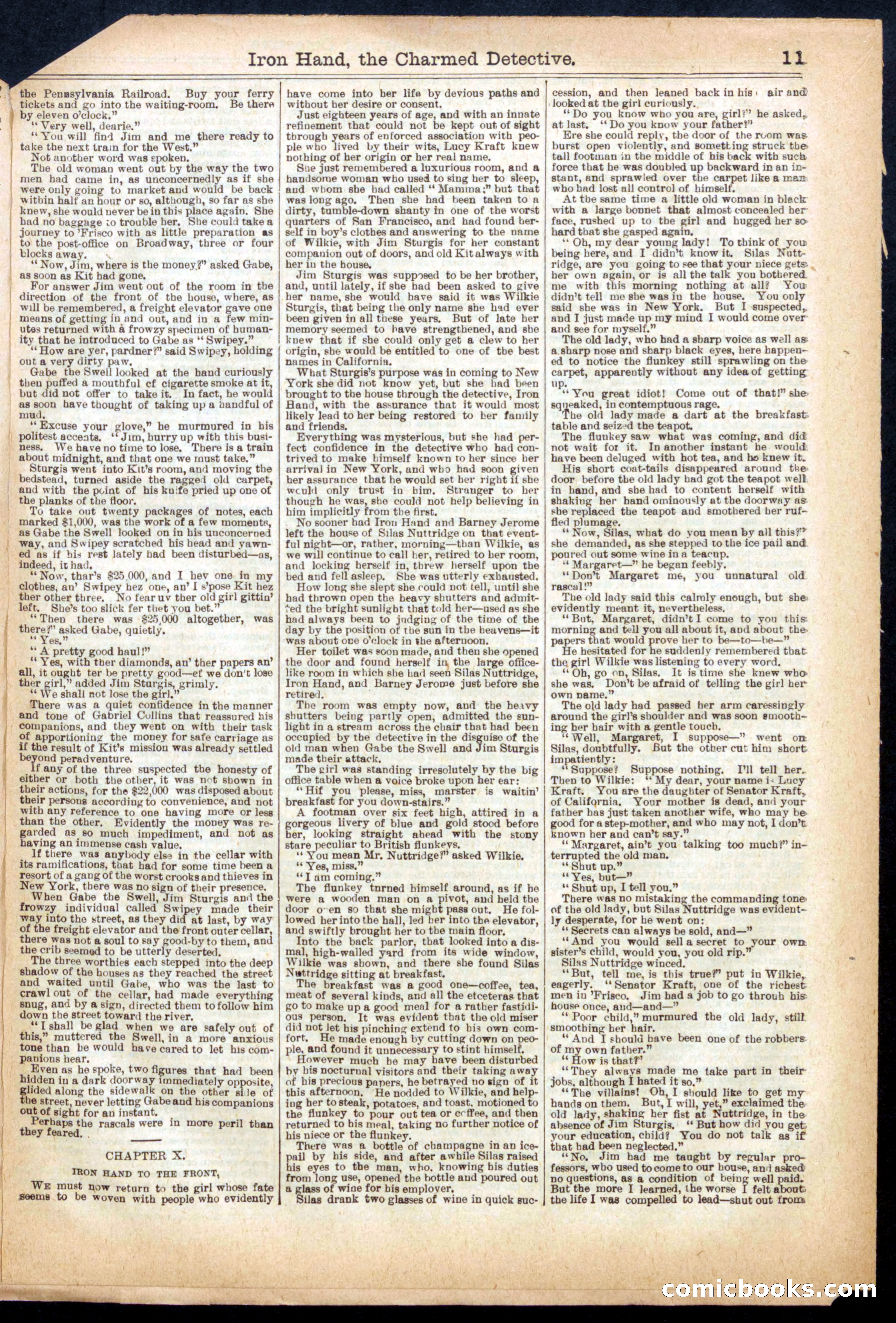 Beadle's Half Dime Library No. 779 — page 11 of 16