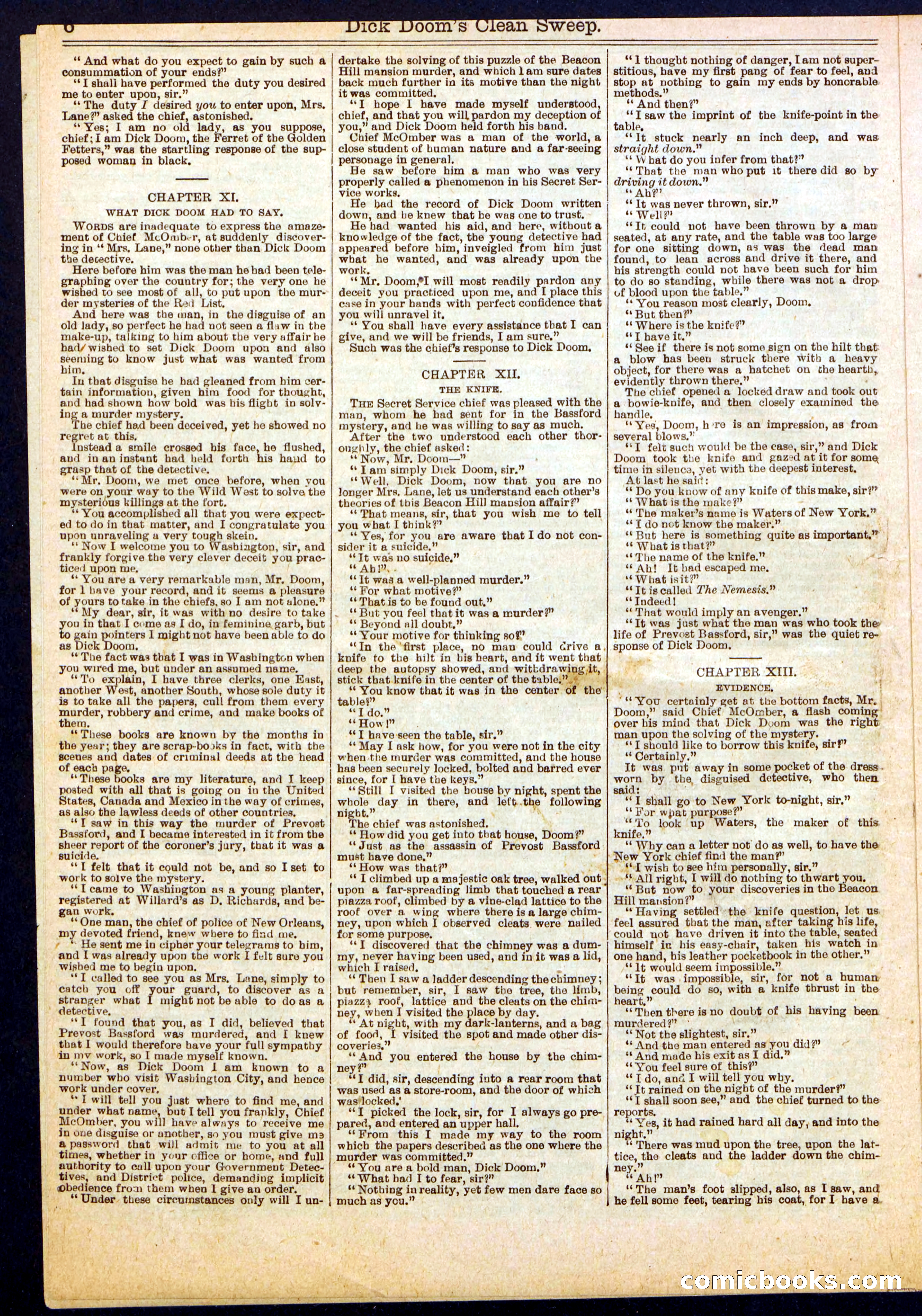 Beadle's Half Dime Library No. 803 — page 6 of 16
