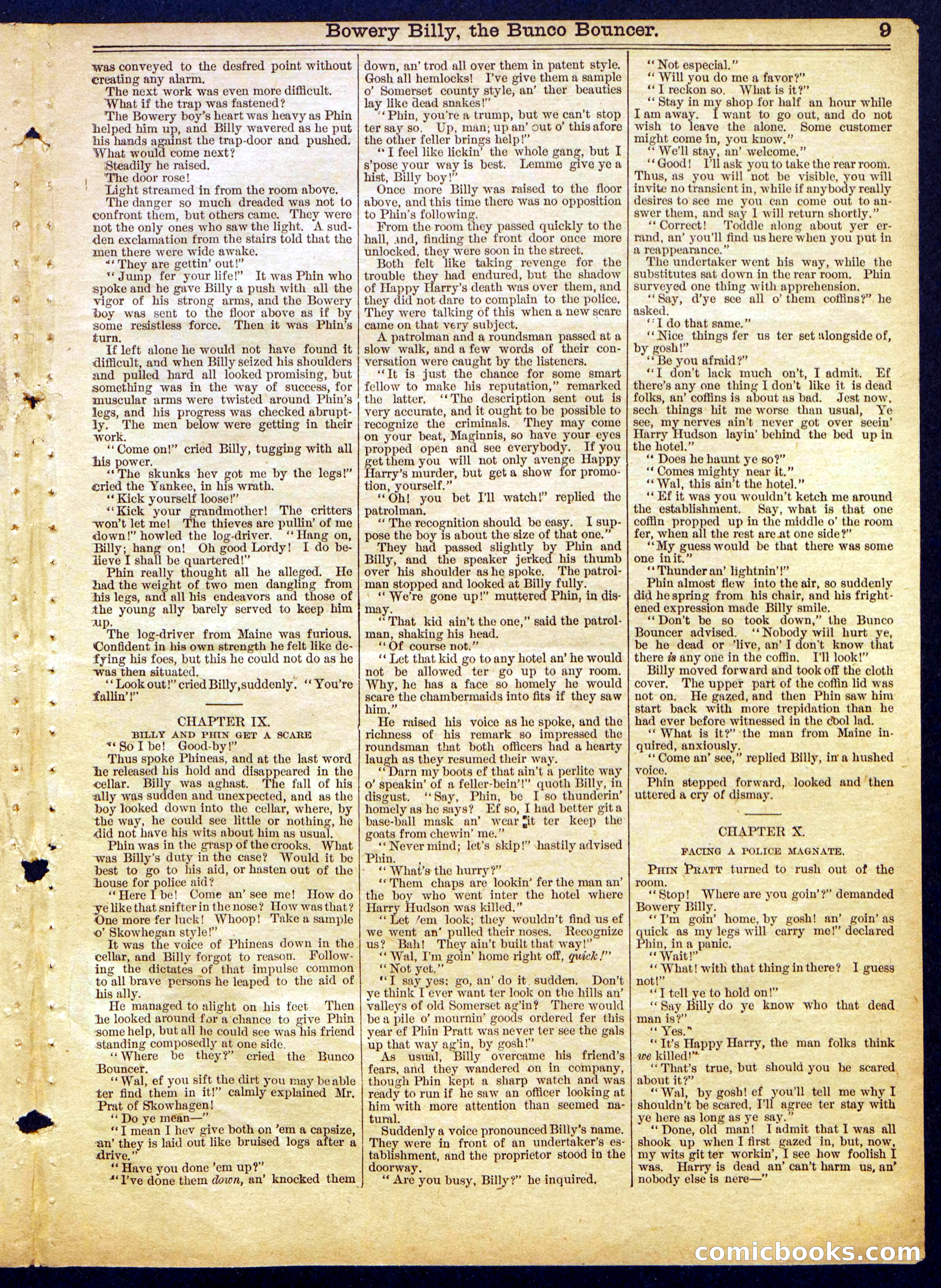 Beadle's Half Dime Library No. 824 — page 9 of 16