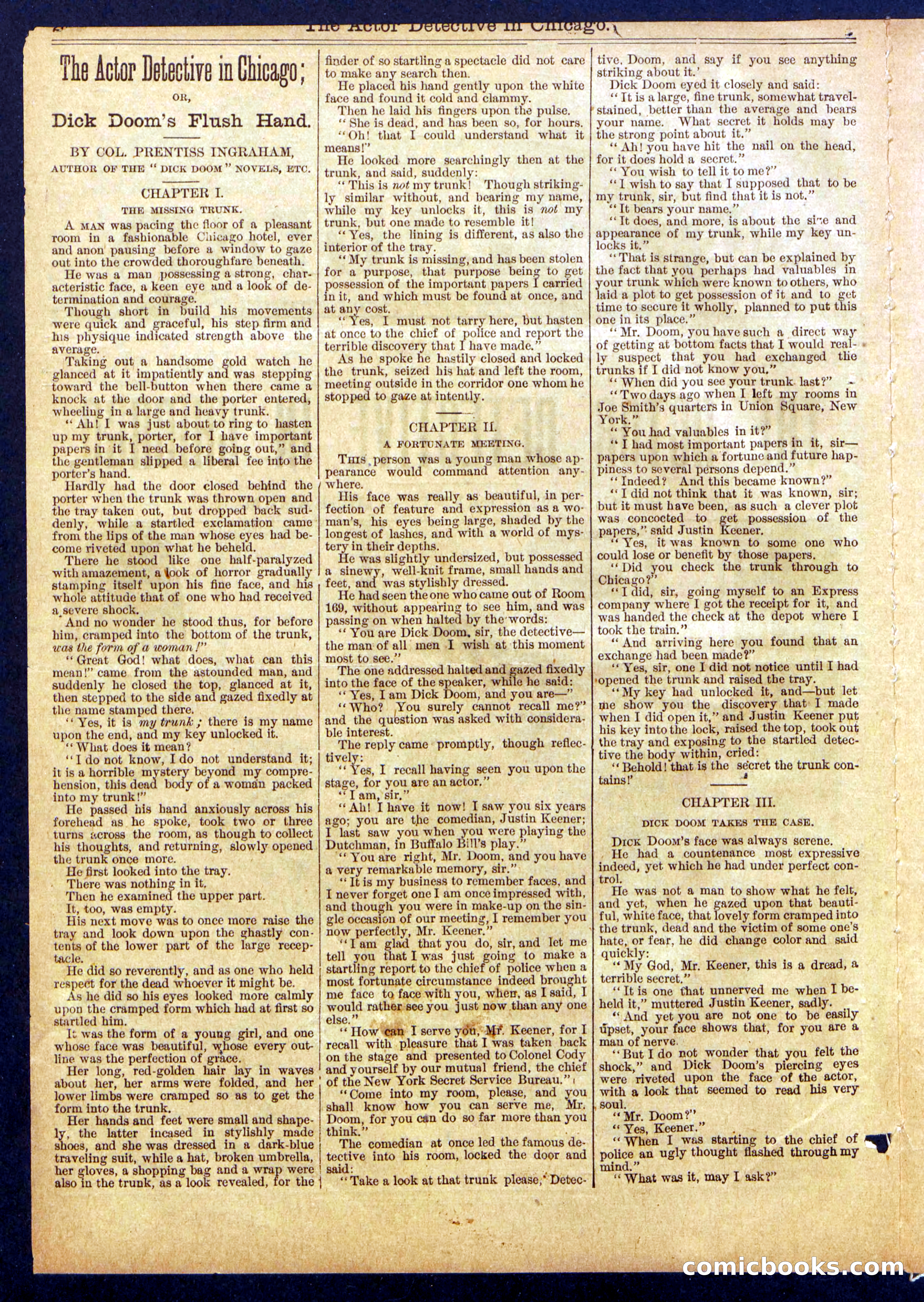 Beadle's Half Dime Library No. 842 — page 2 of 16
