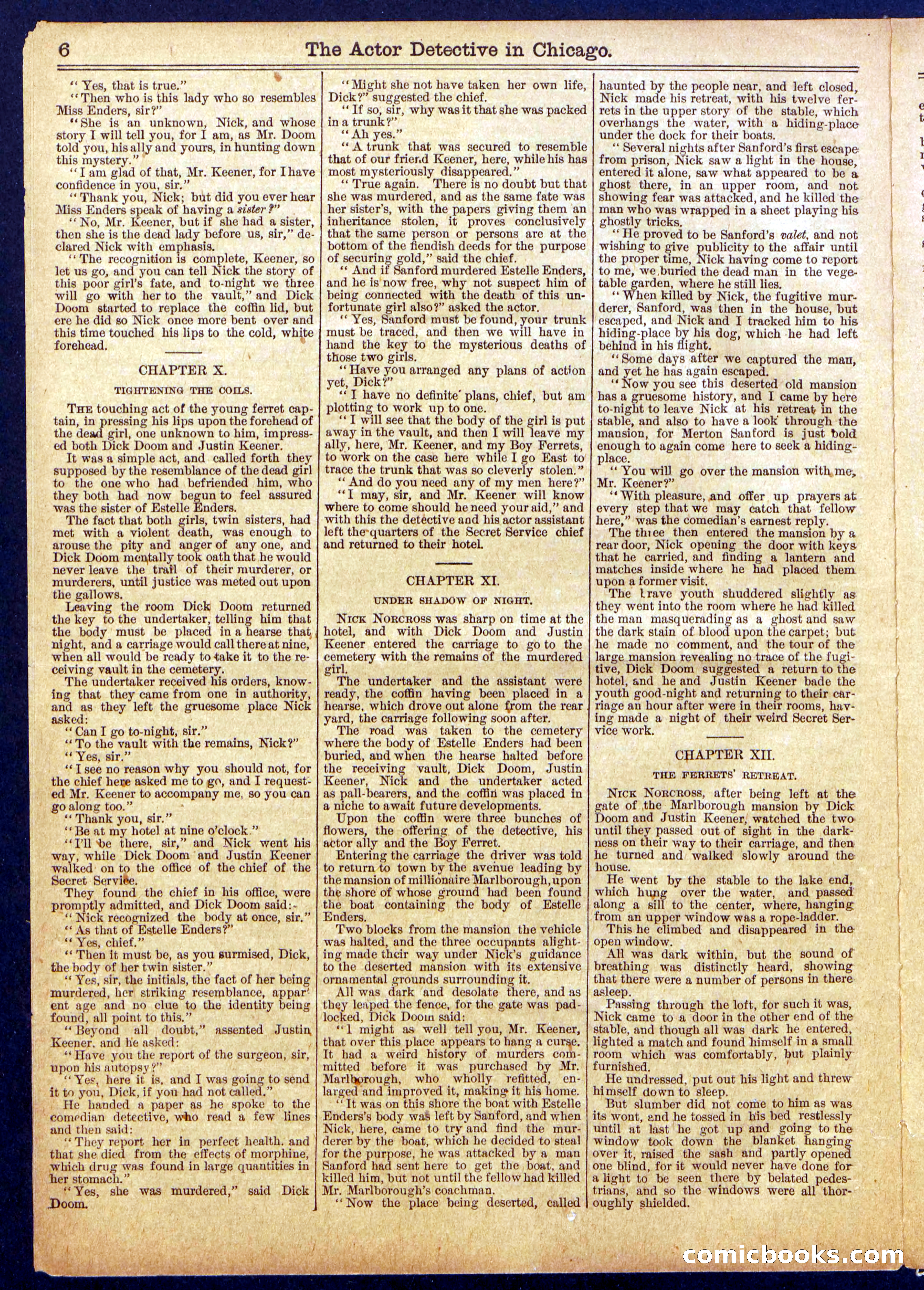 Beadle's Half Dime Library No. 842 — page 6 of 16