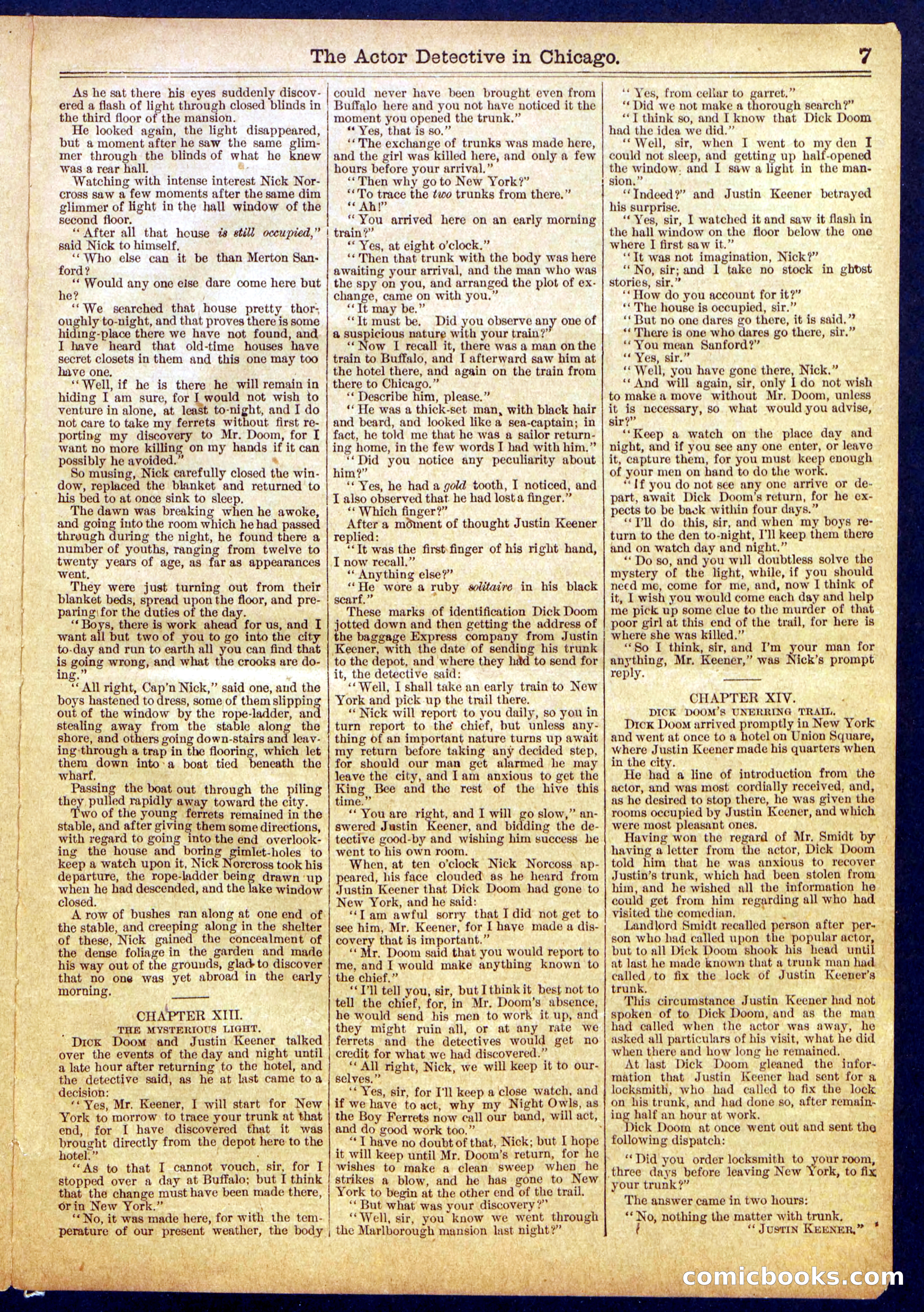 Beadle's Half Dime Library No. 842 — page 7 of 16