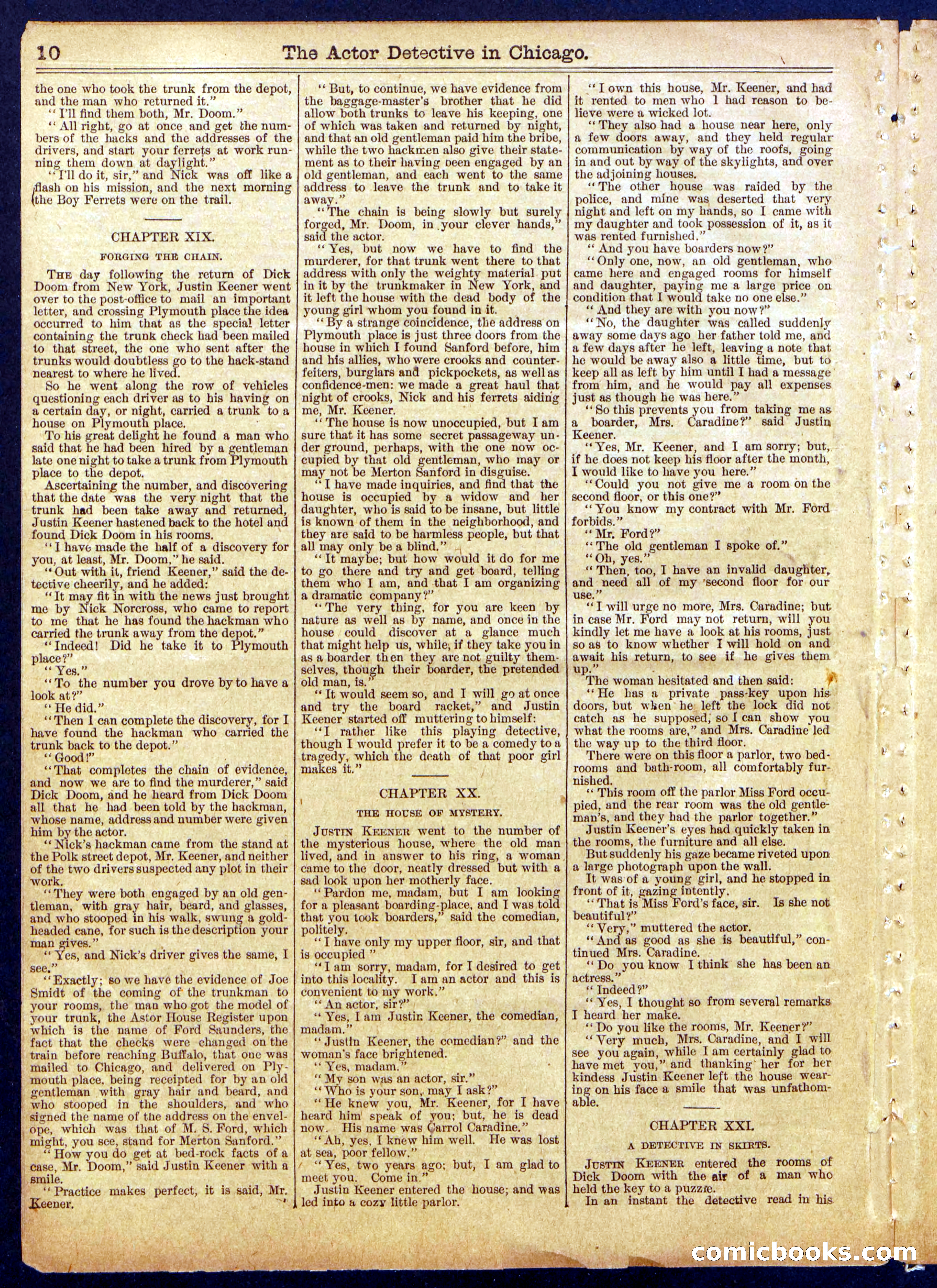 Beadle's Half Dime Library No. 842 — page 10 of 16