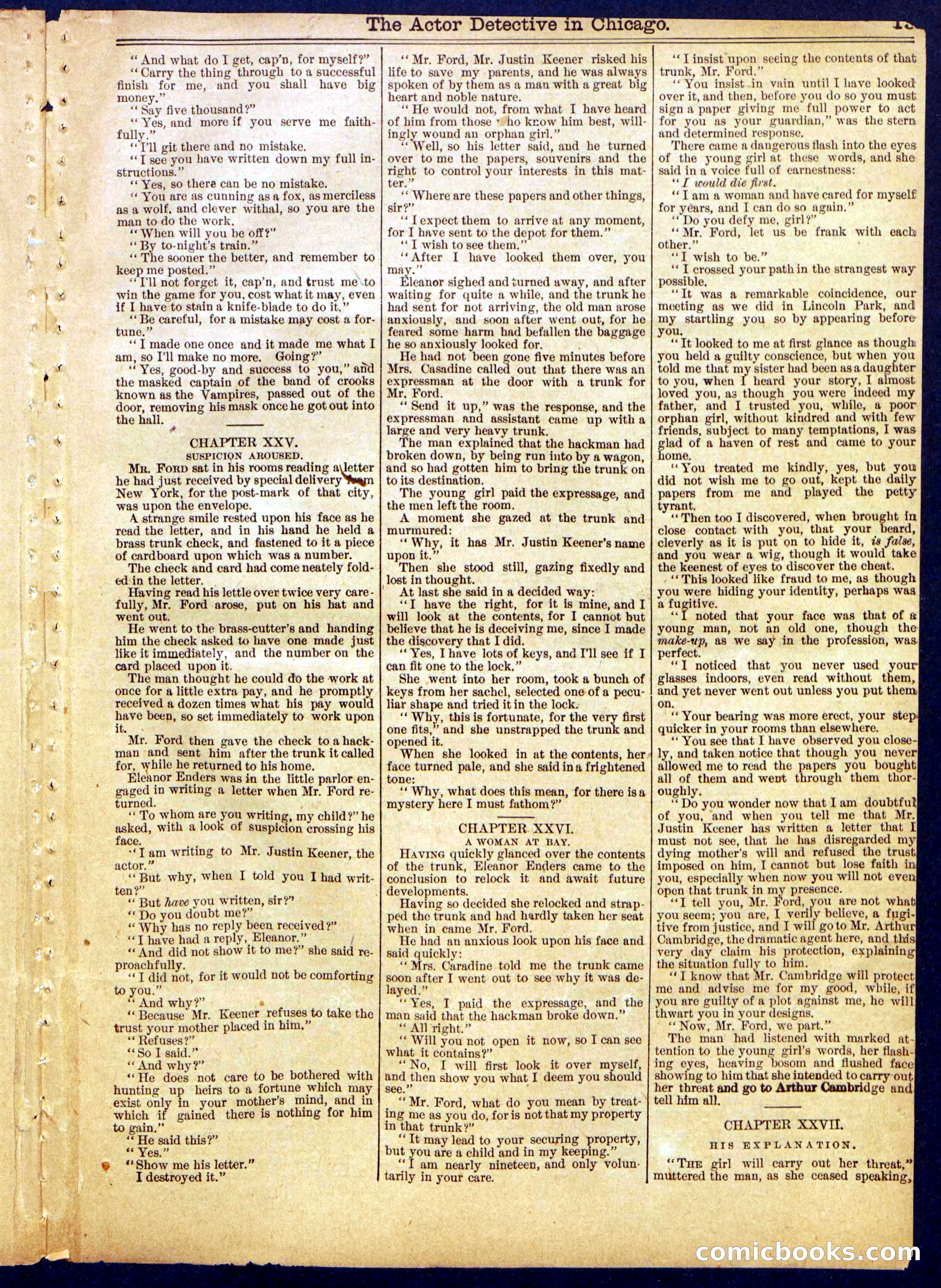 Beadle's Half Dime Library No. 842 — page 13 of 16