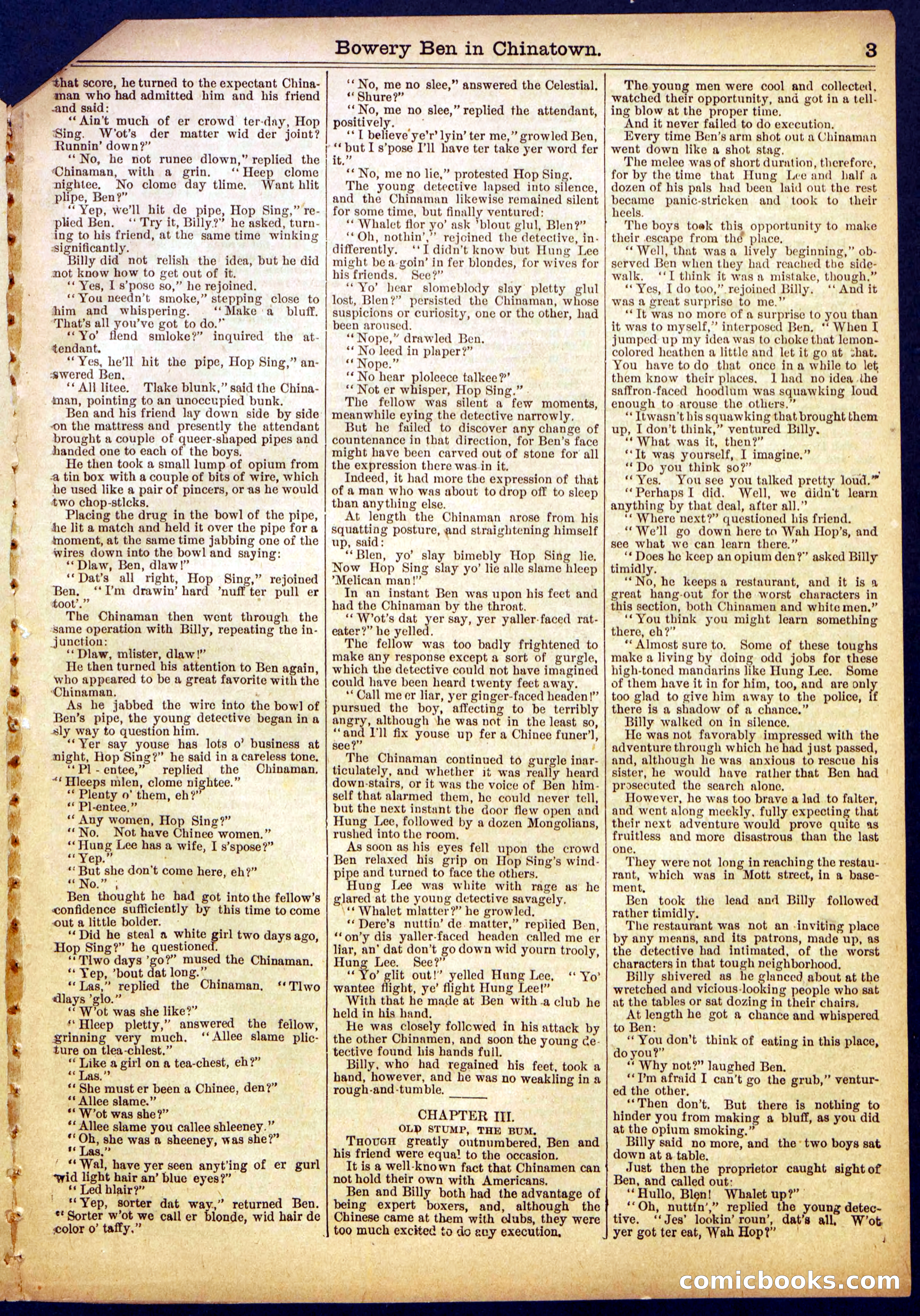 Beadle's Half Dime Library No. 892 — page 3 of 16