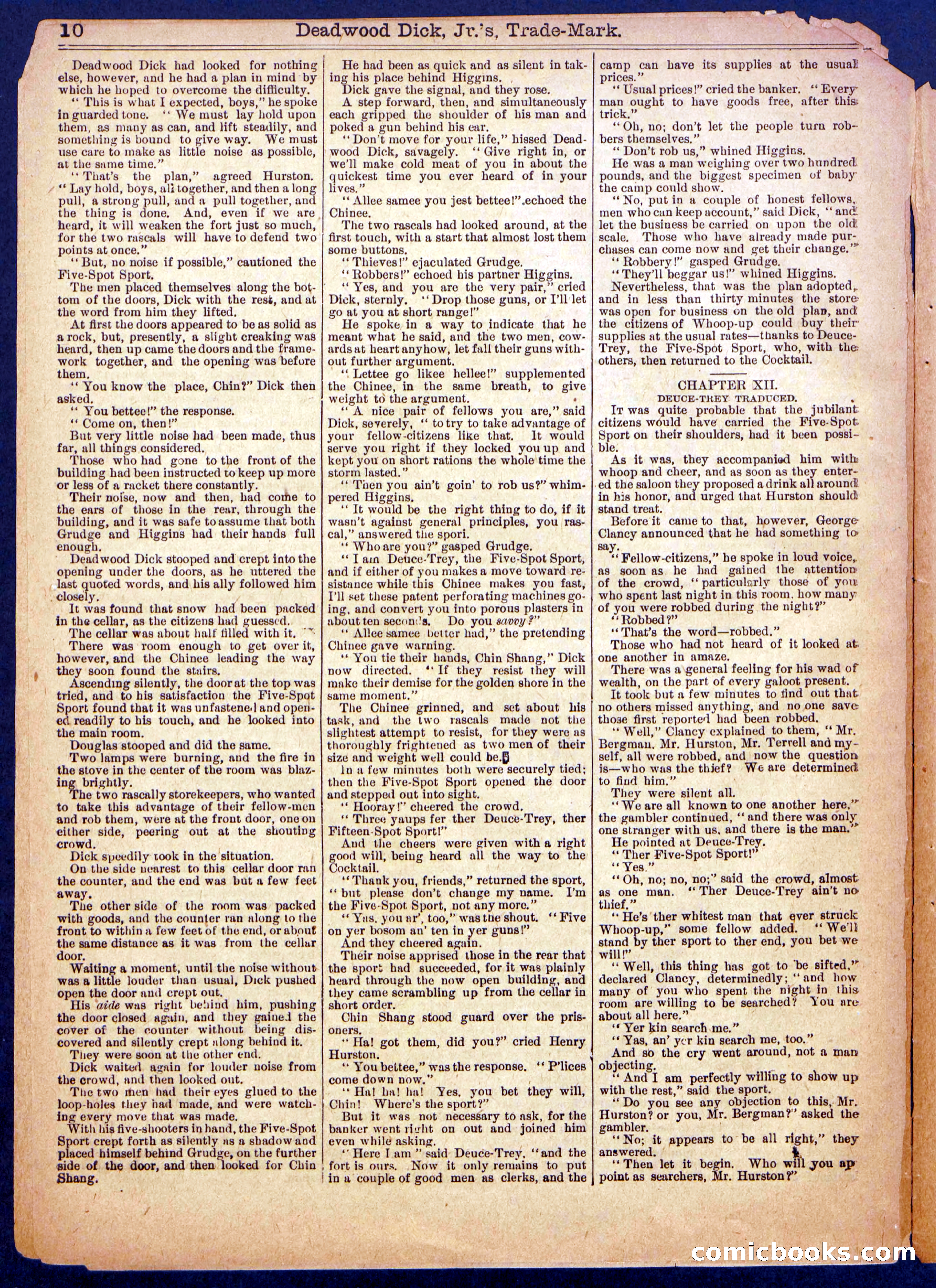 Beadle's Half Dime Library No. 904 — page 10 of 16