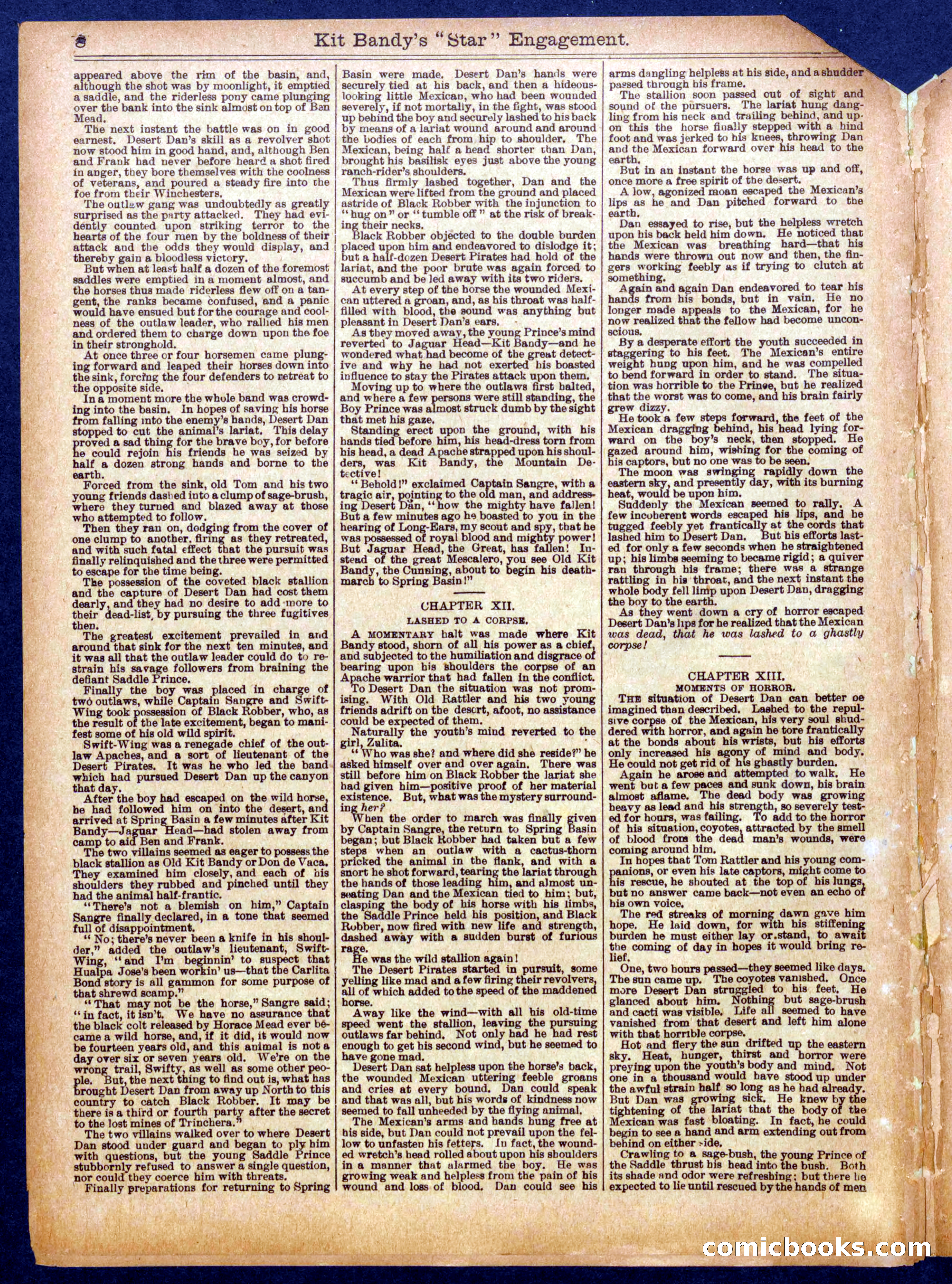 Beadle's Half Dime Library No. 939 — page 8 of 16