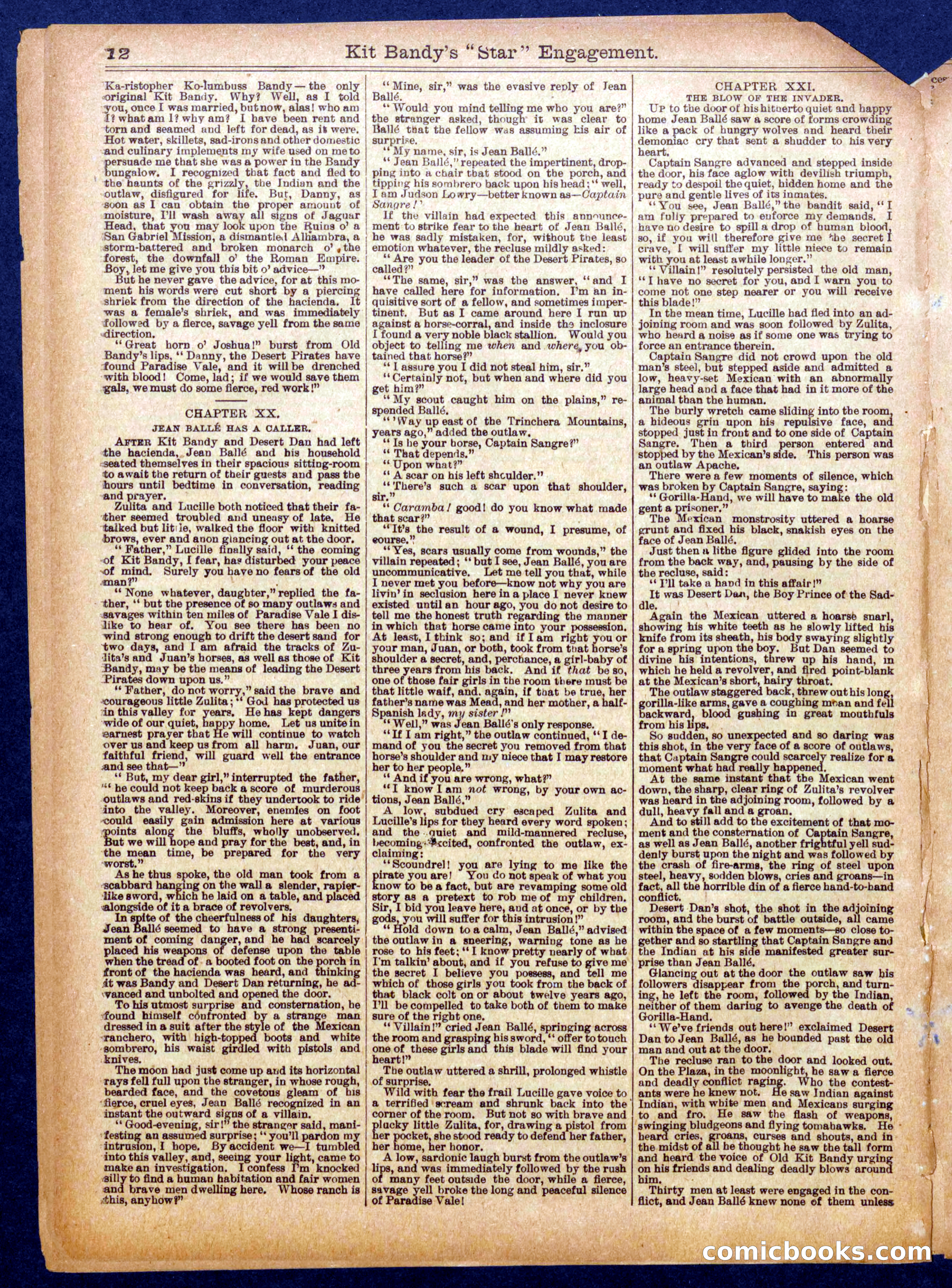 Beadle's Half Dime Library No. 939 — page 12 of 16