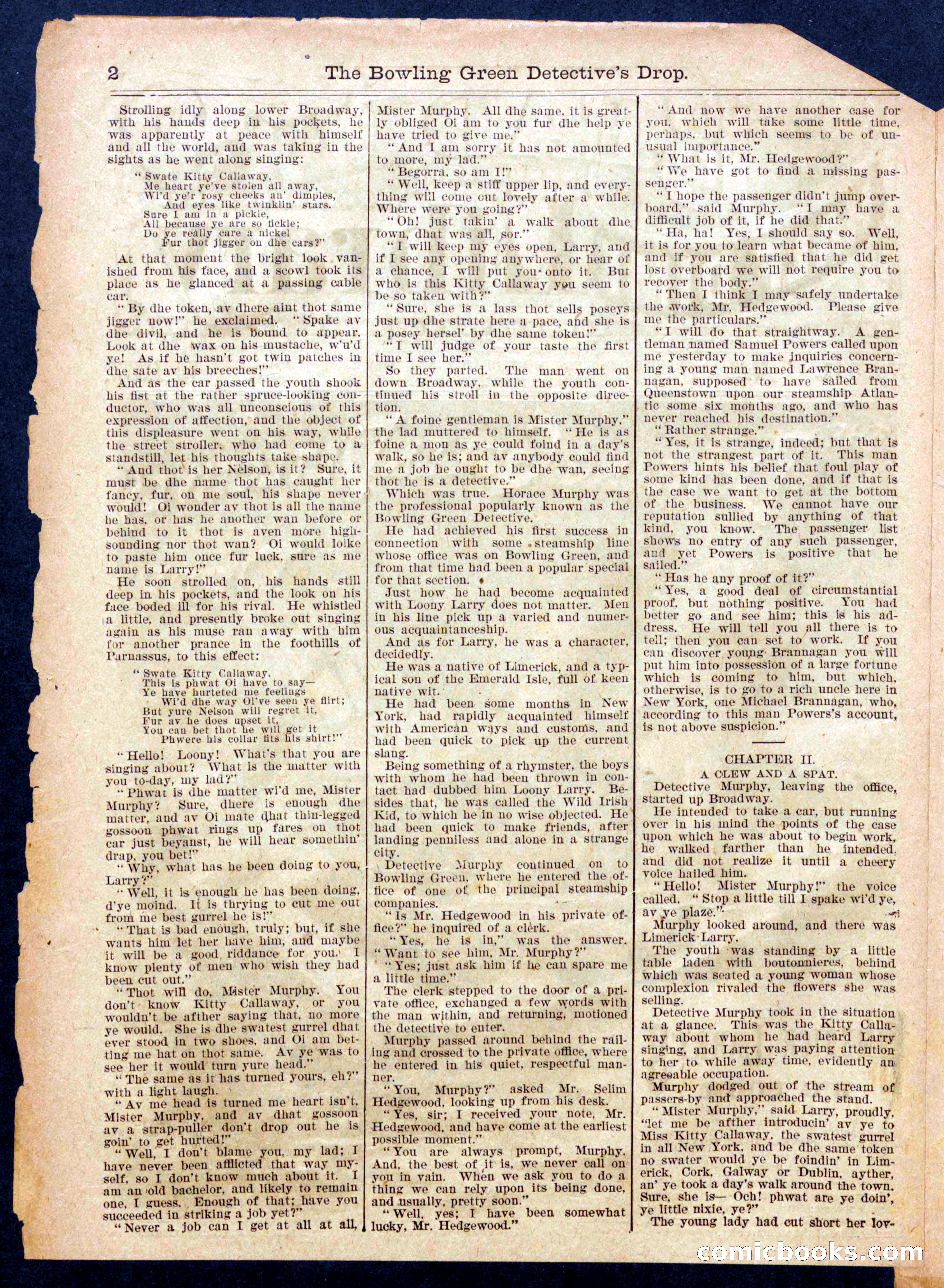 Beadle's Half Dime Library No. 941 — page 2 of 16