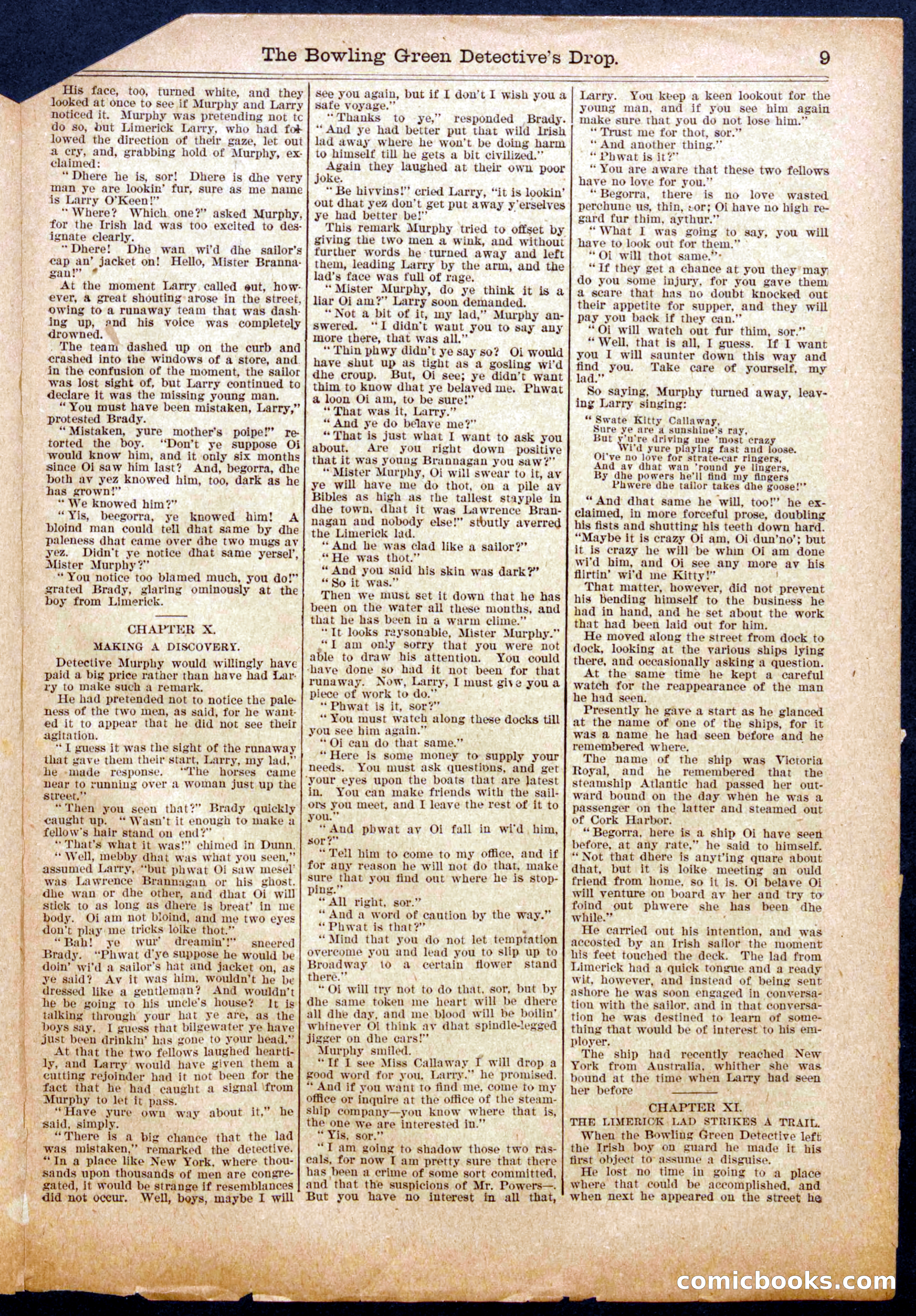 Beadle's Half Dime Library No. 941 — page 9 of 16