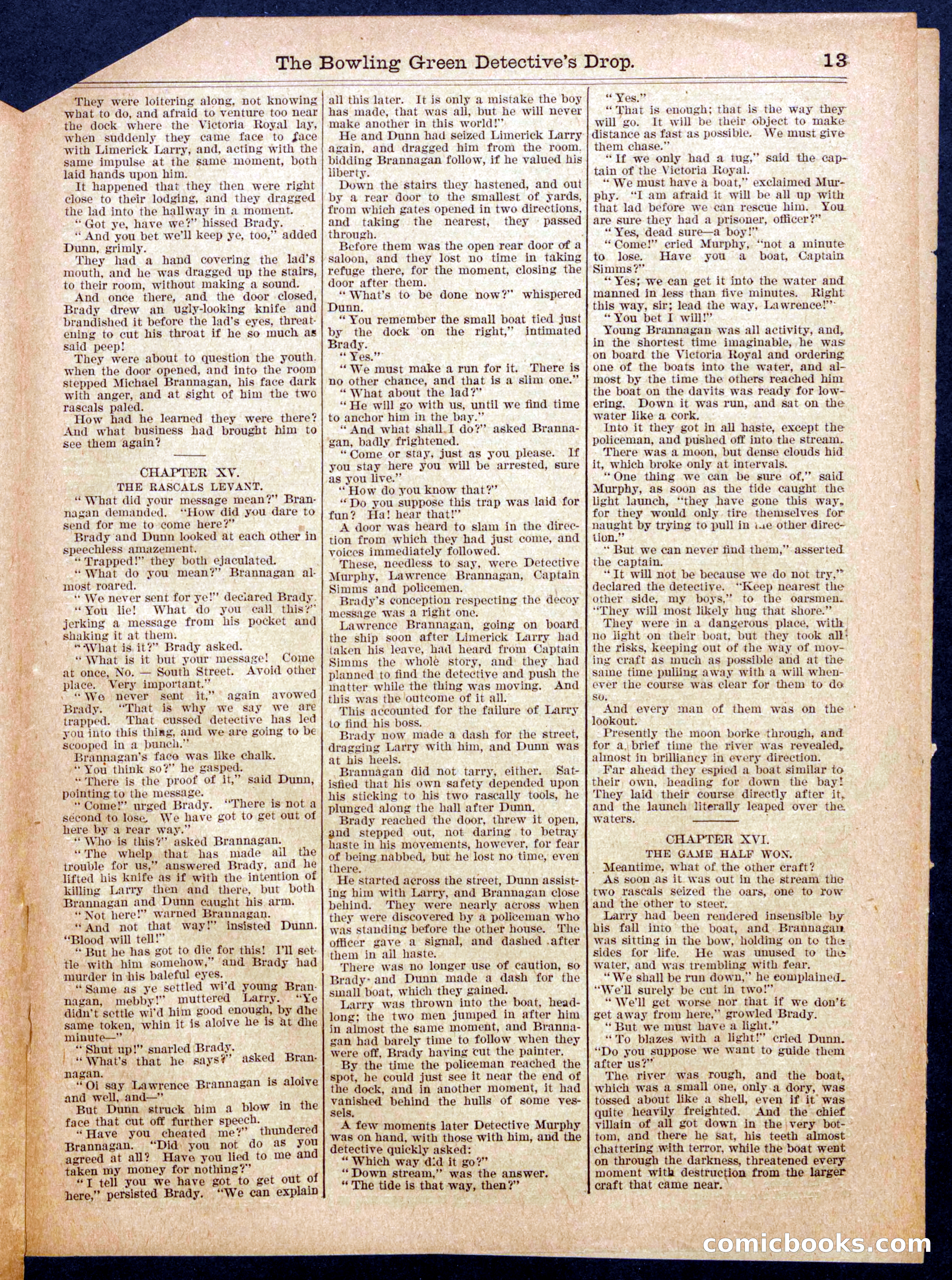 Beadle's Half Dime Library No. 941 — page 13 of 16