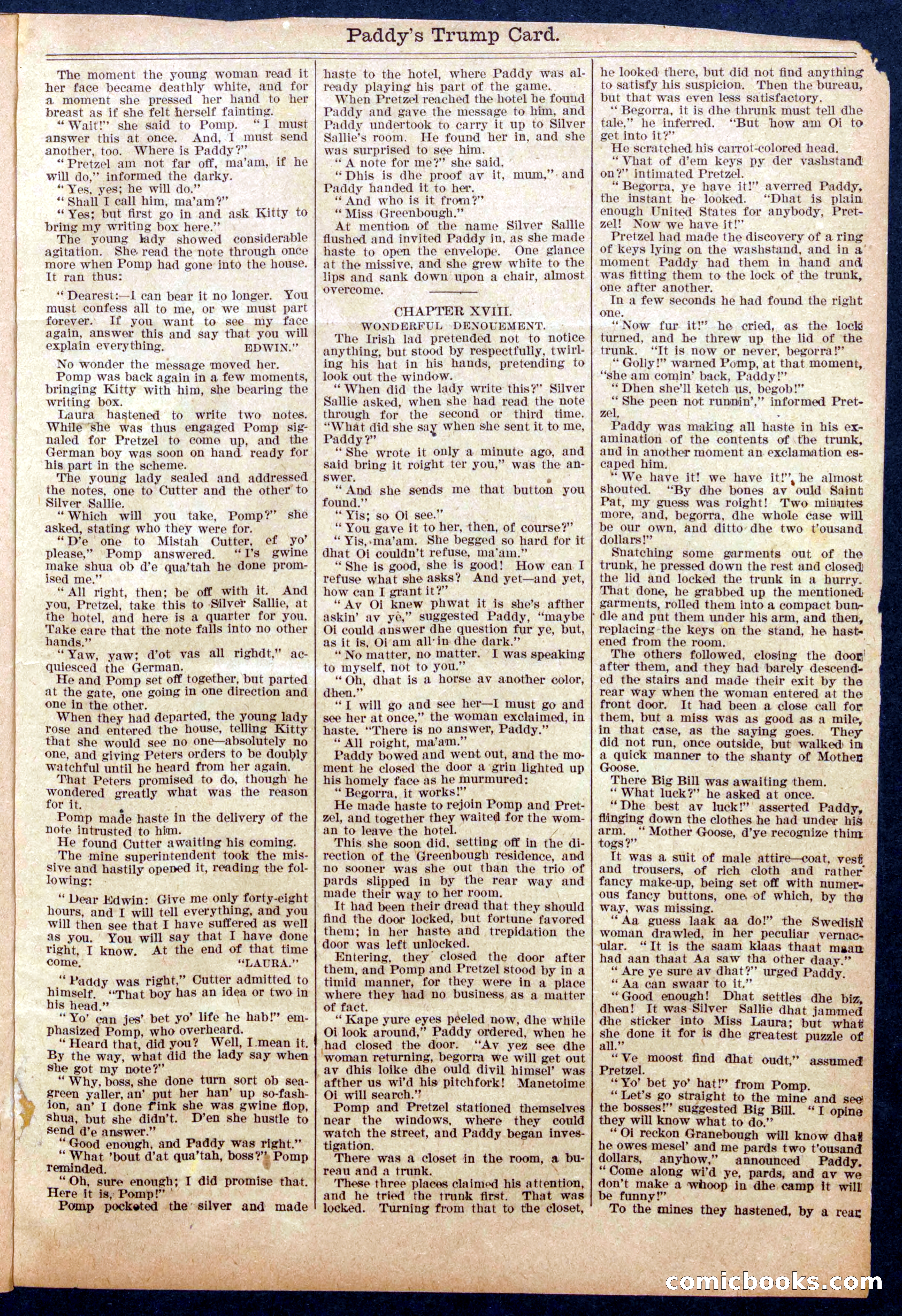 Beadle's Half Dime Library No. 953 — page 15 of 16