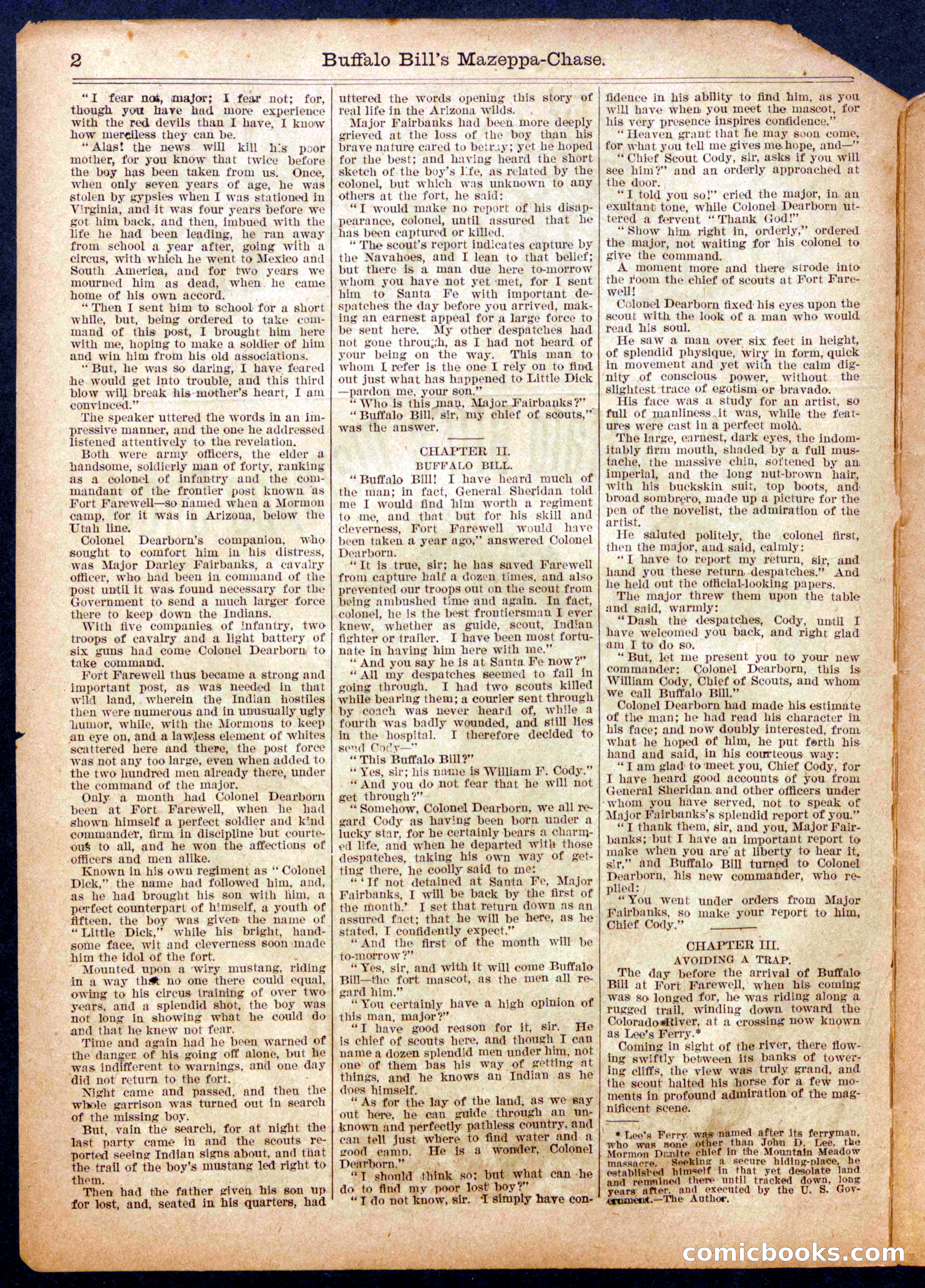 Beadle's Half Dime Library No. 958 — page 2 of 16