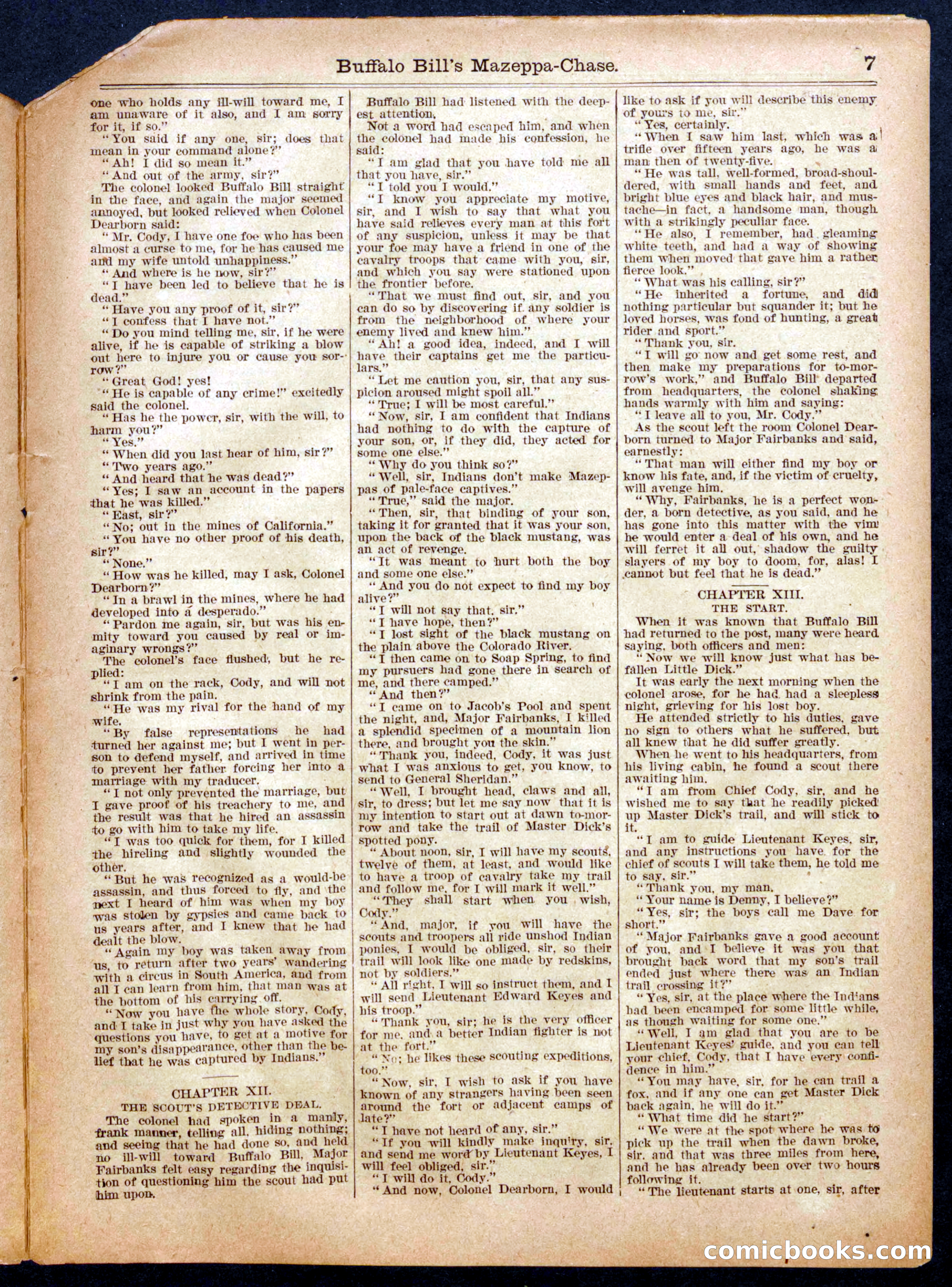 Beadle's Half Dime Library No. 958 — page 7 of 16