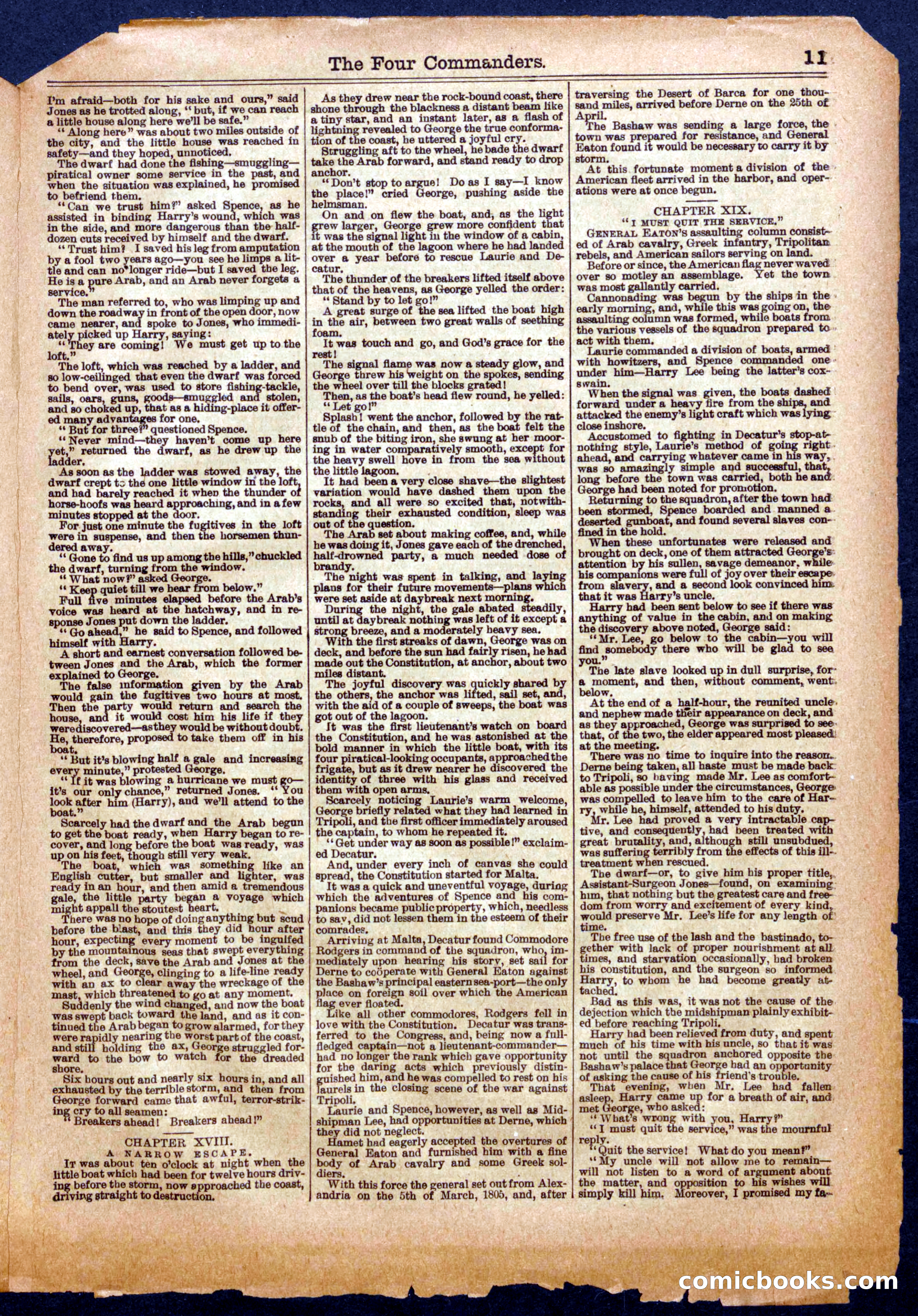 Beadle's Half Dime Library No. 959 — page 11 of 16