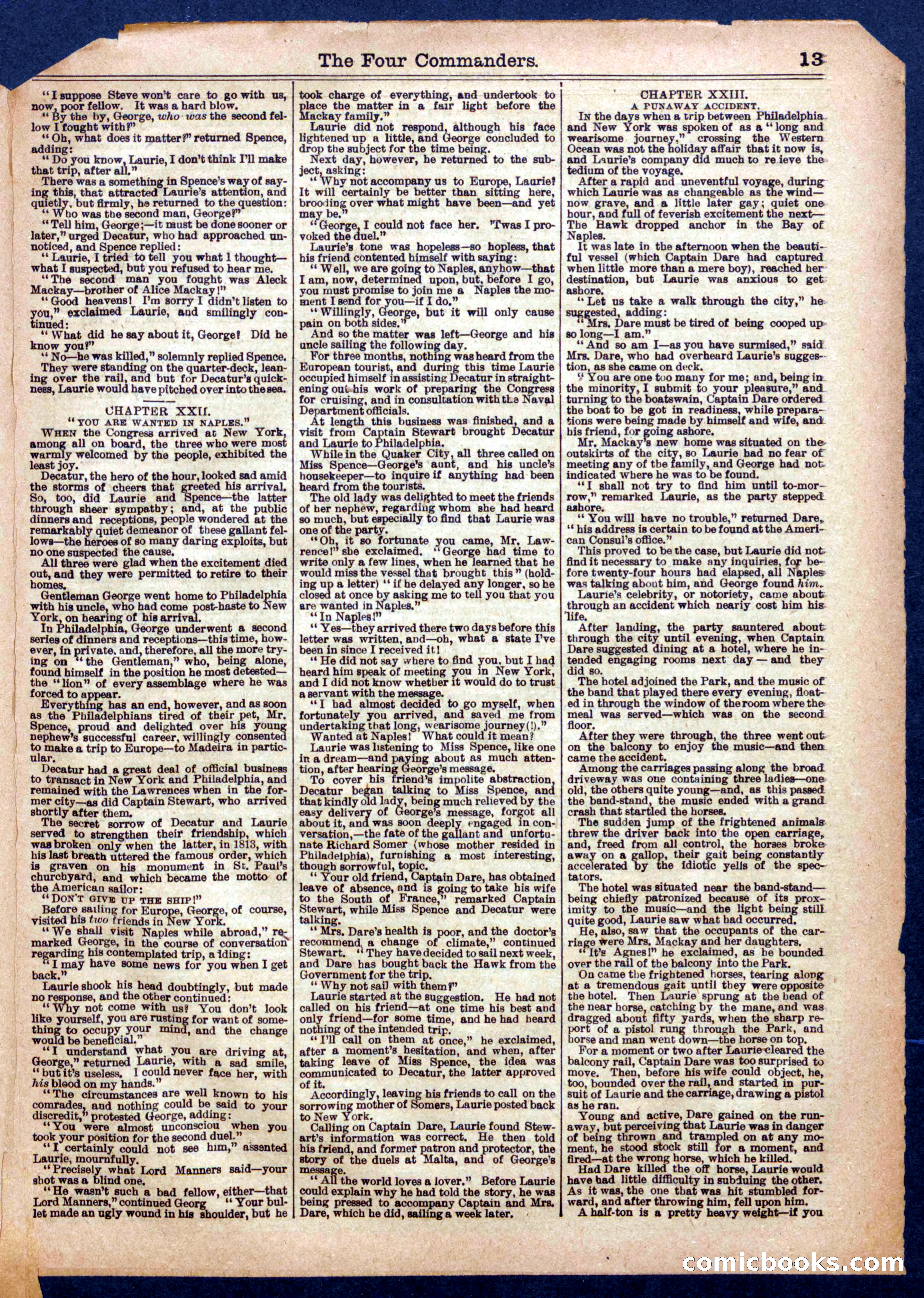 Beadle's Half Dime Library No. 959 — page 13 of 16