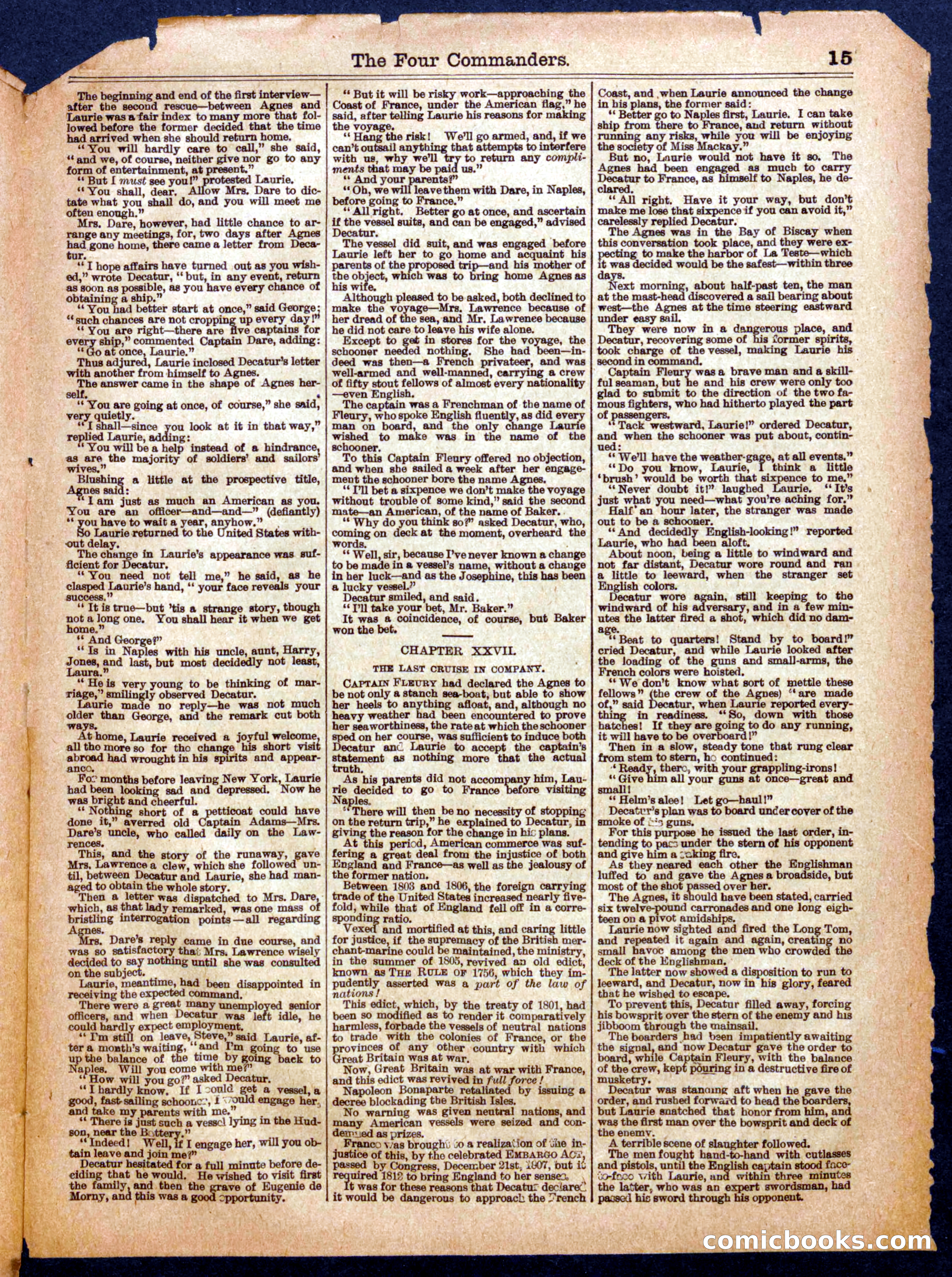 Beadle's Half Dime Library No. 959 — page 15 of 16