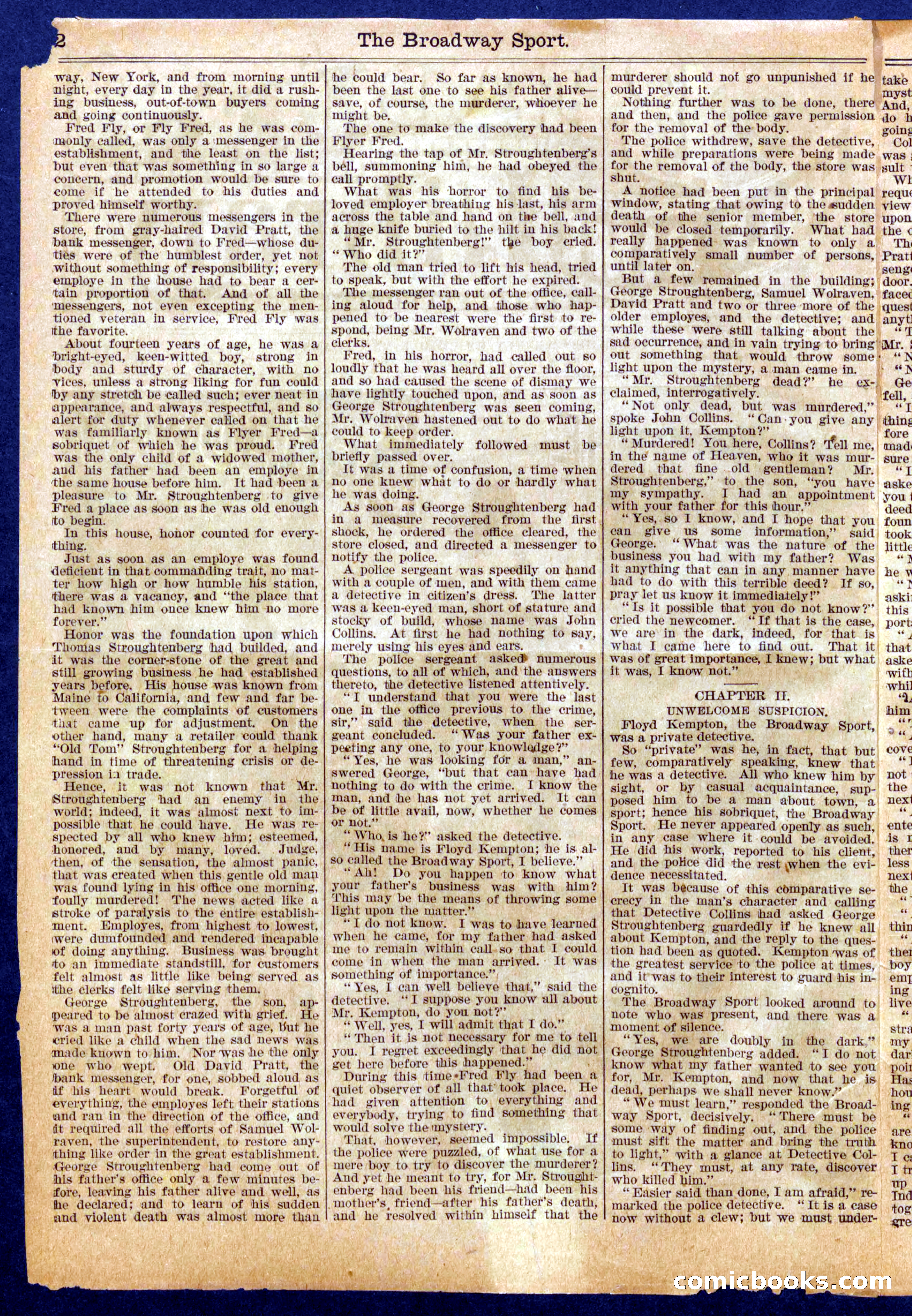 Beadle's Half Dime Library No. 960 — page 2 of 16