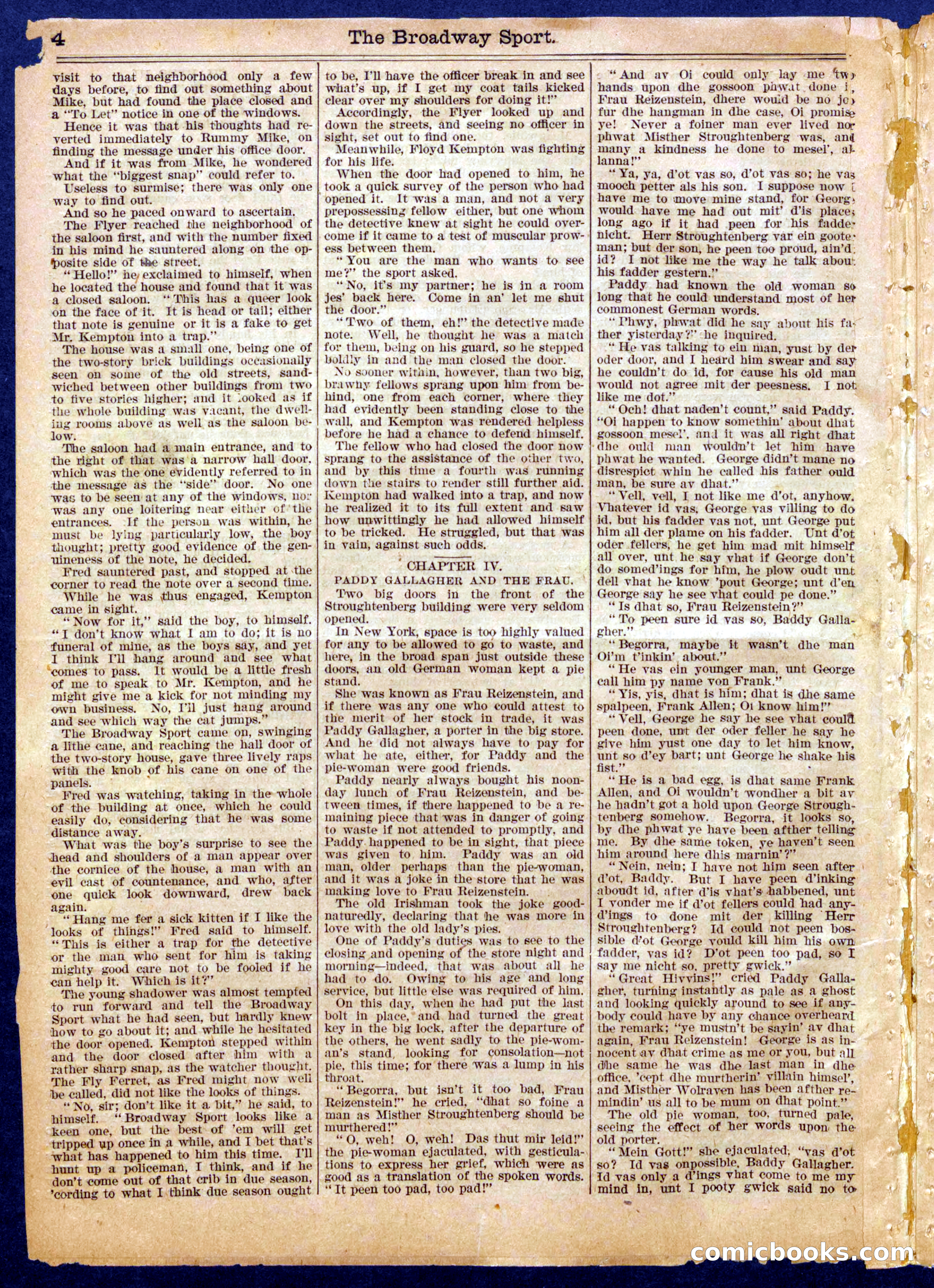 Beadle's Half Dime Library No. 960 — page 4 of 16