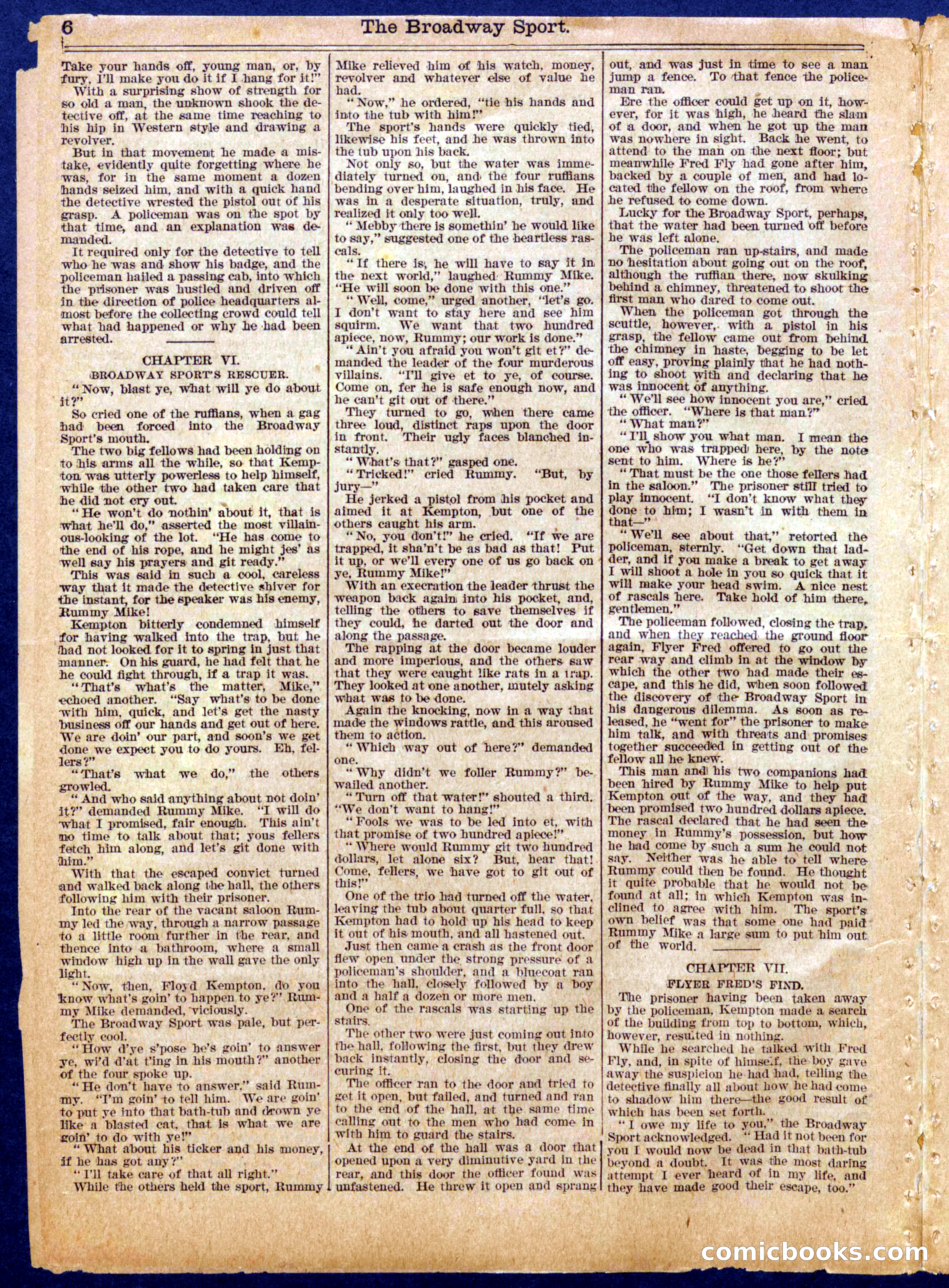 Beadle's Half Dime Library No. 960 — page 6 of 16