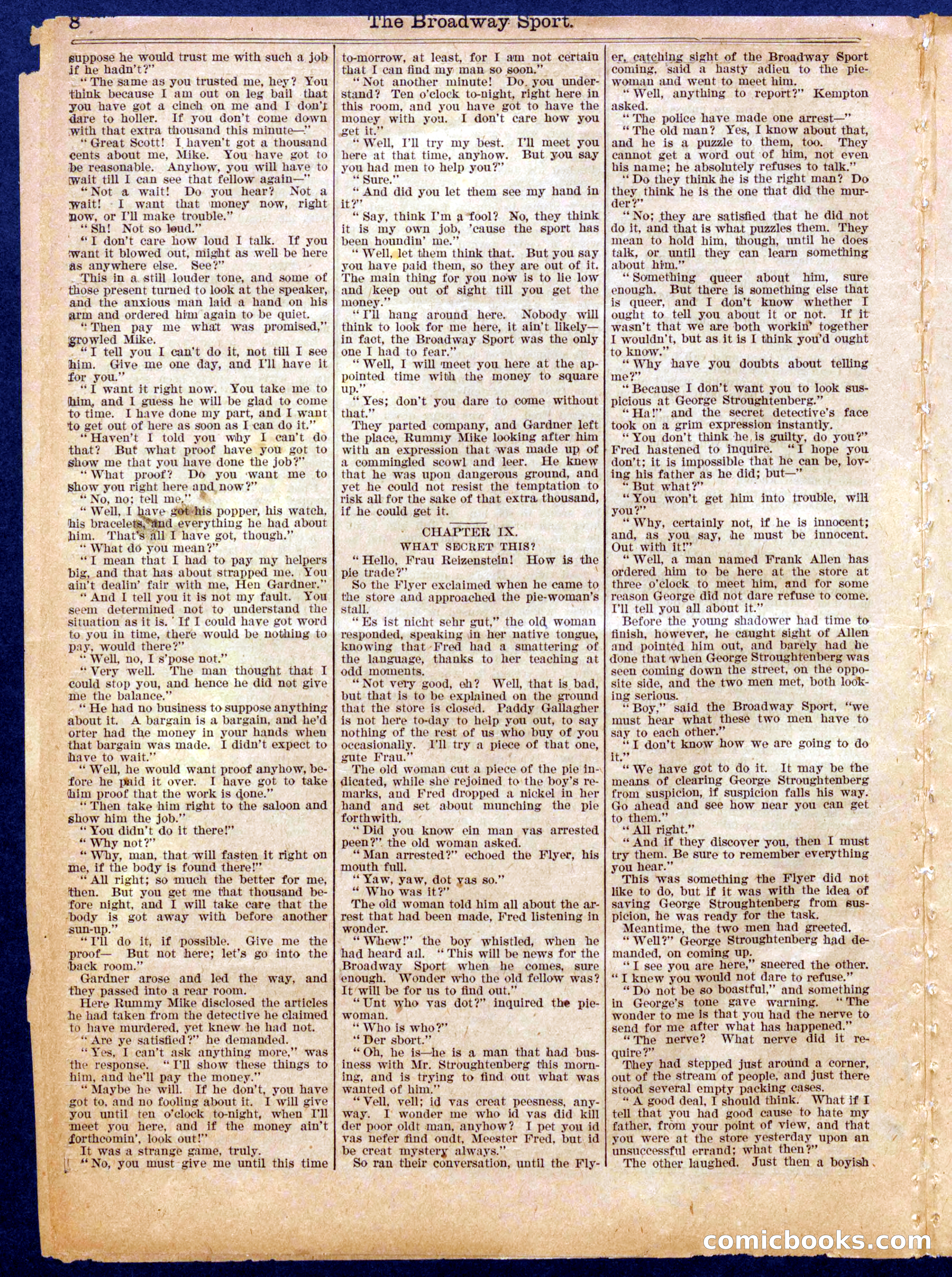 Beadle's Half Dime Library No. 960 — page 8 of 16