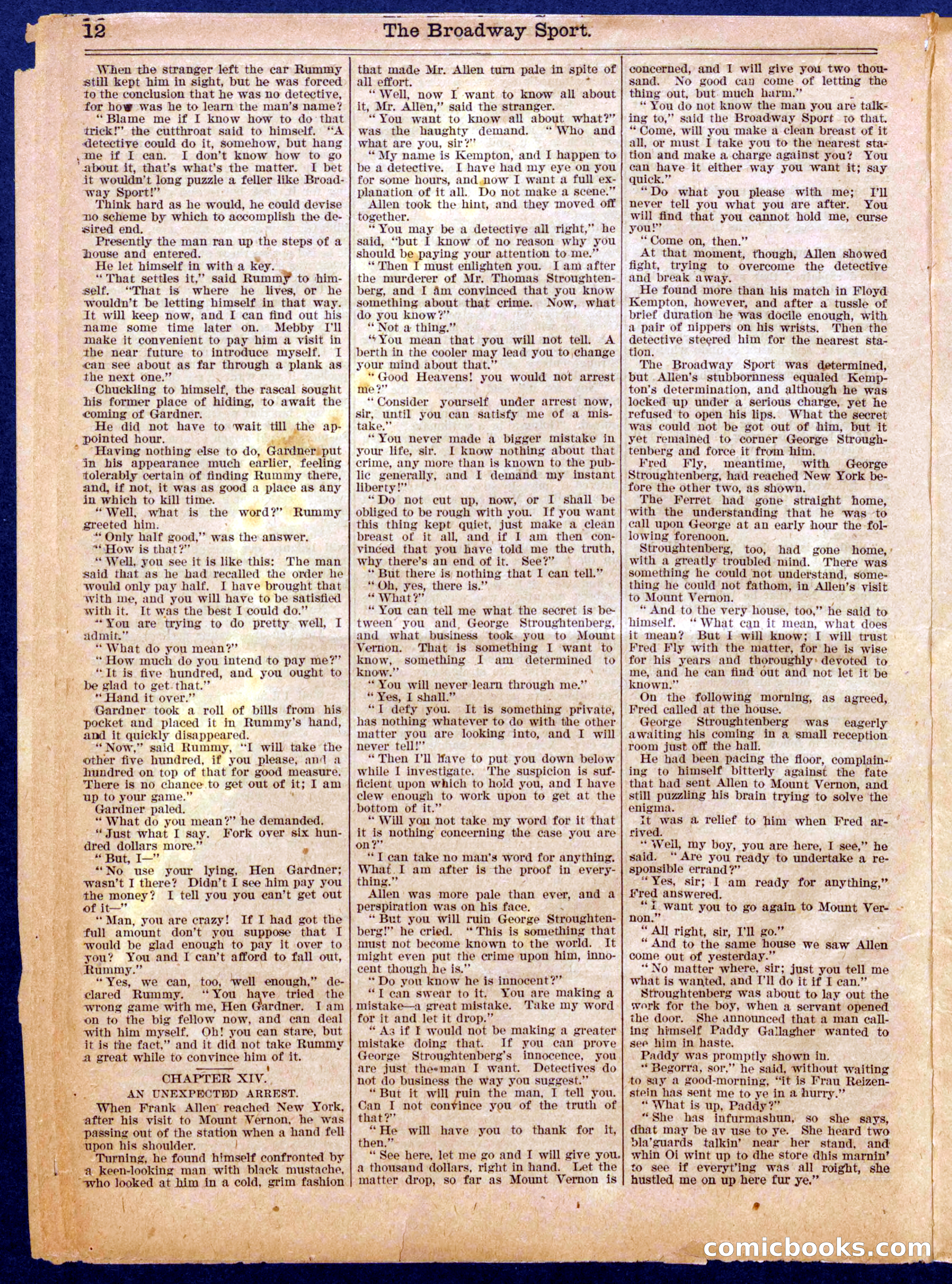 Beadle's Half Dime Library No. 960 — page 12 of 16