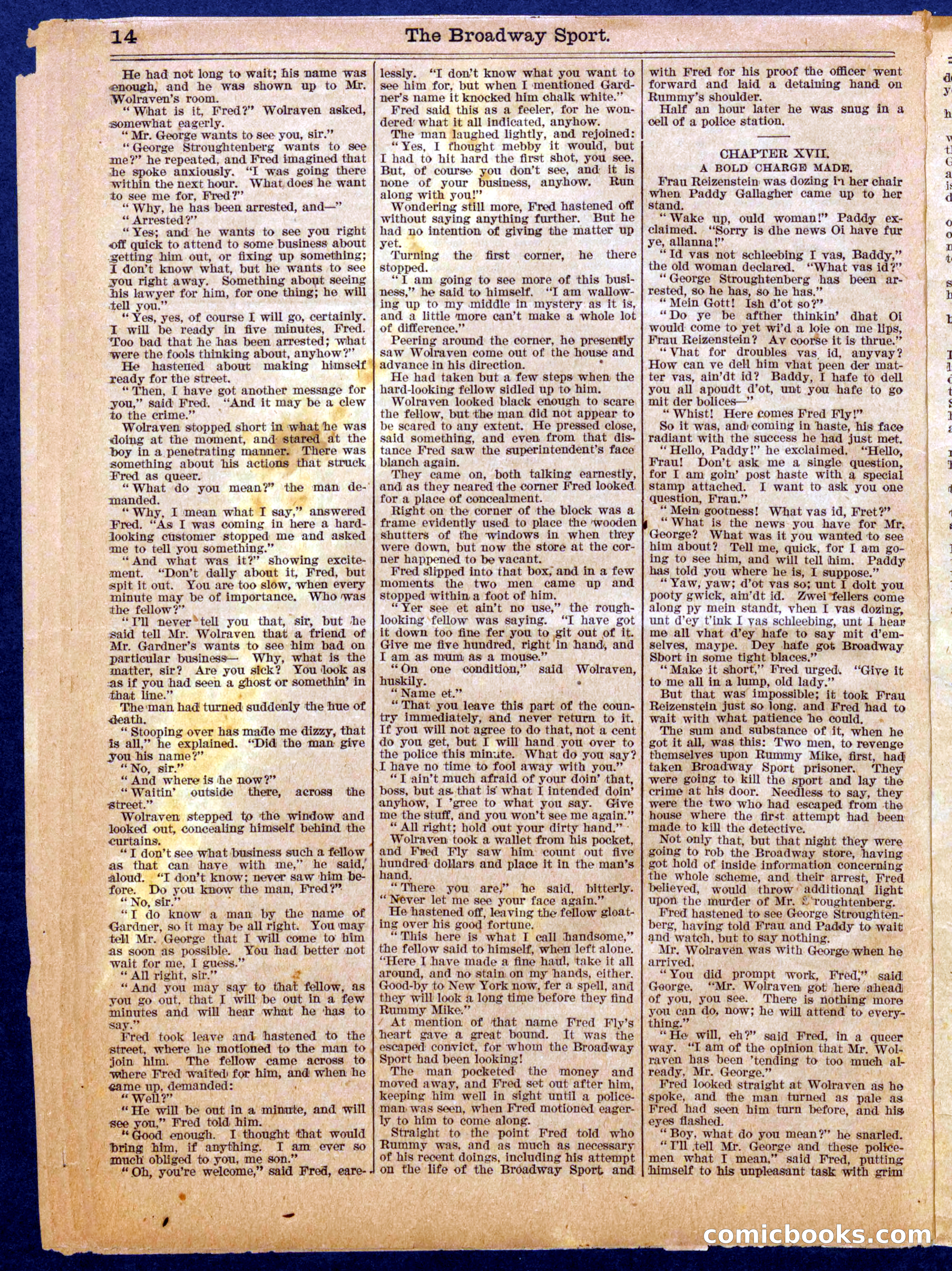 Beadle's Half Dime Library No. 960 — page 14 of 16