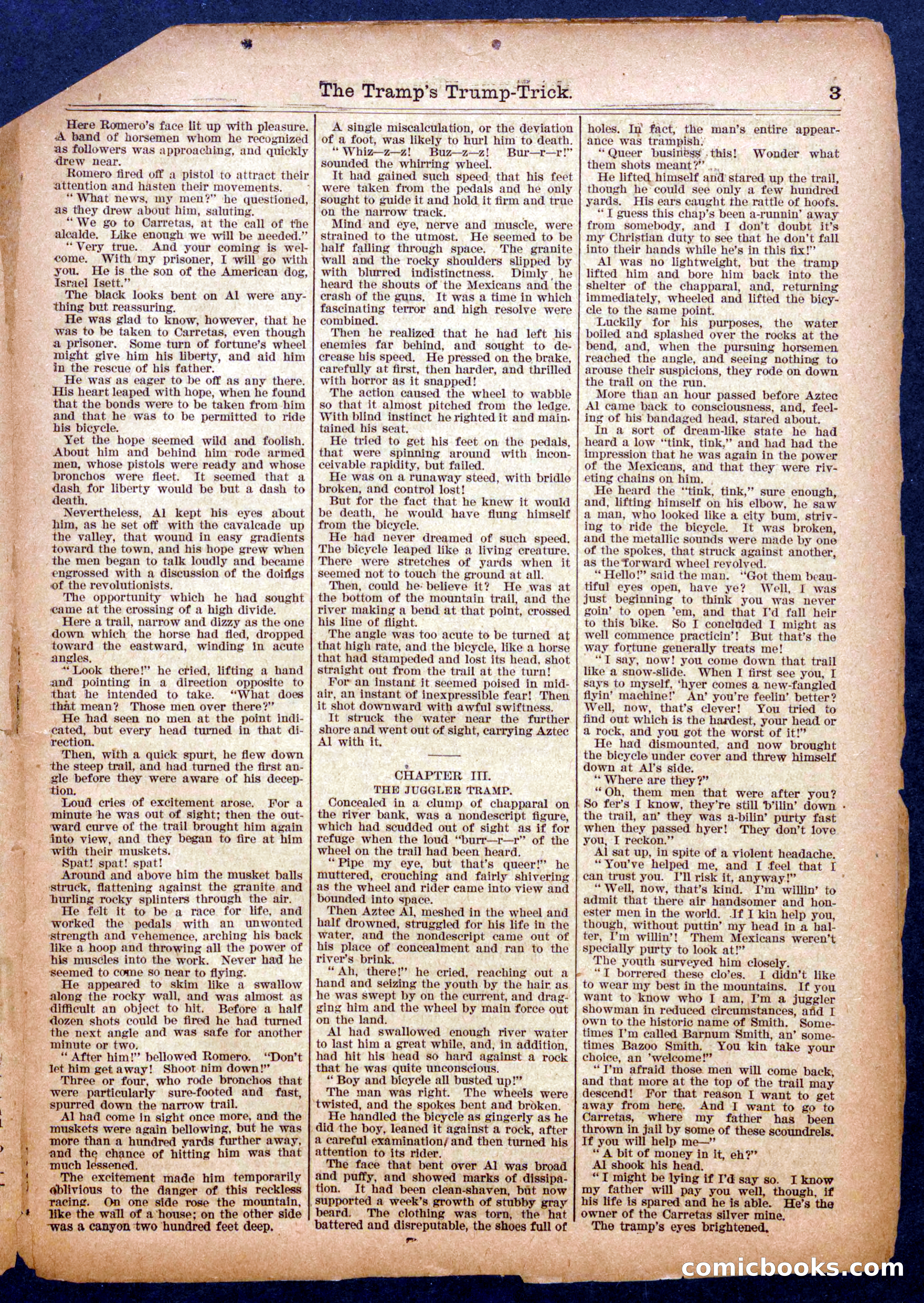 Beadle's Half Dime Library No. 961 — page 3 of 16