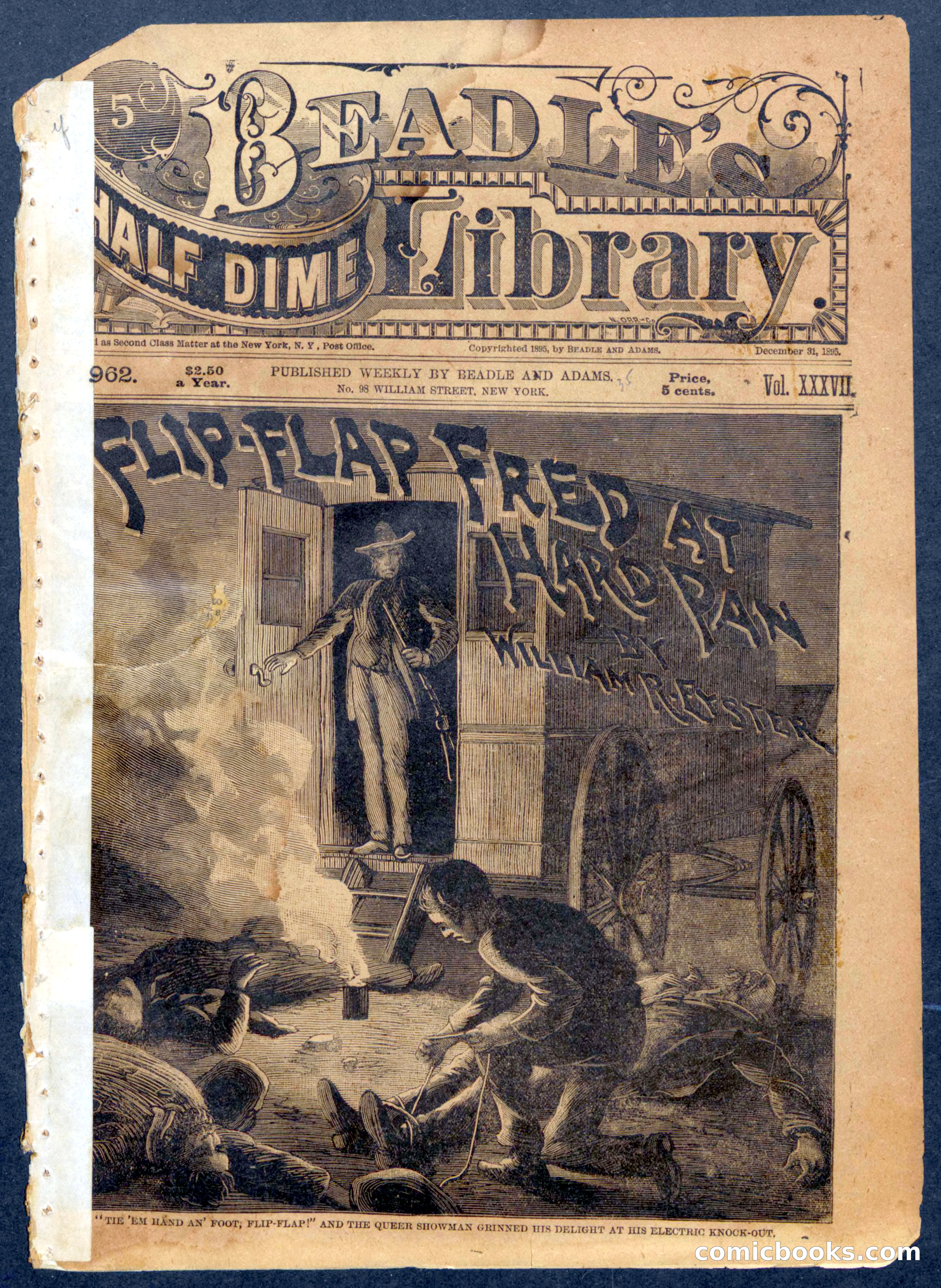 Beadle's Half Dime Library, No. 962 — page 1 of 16