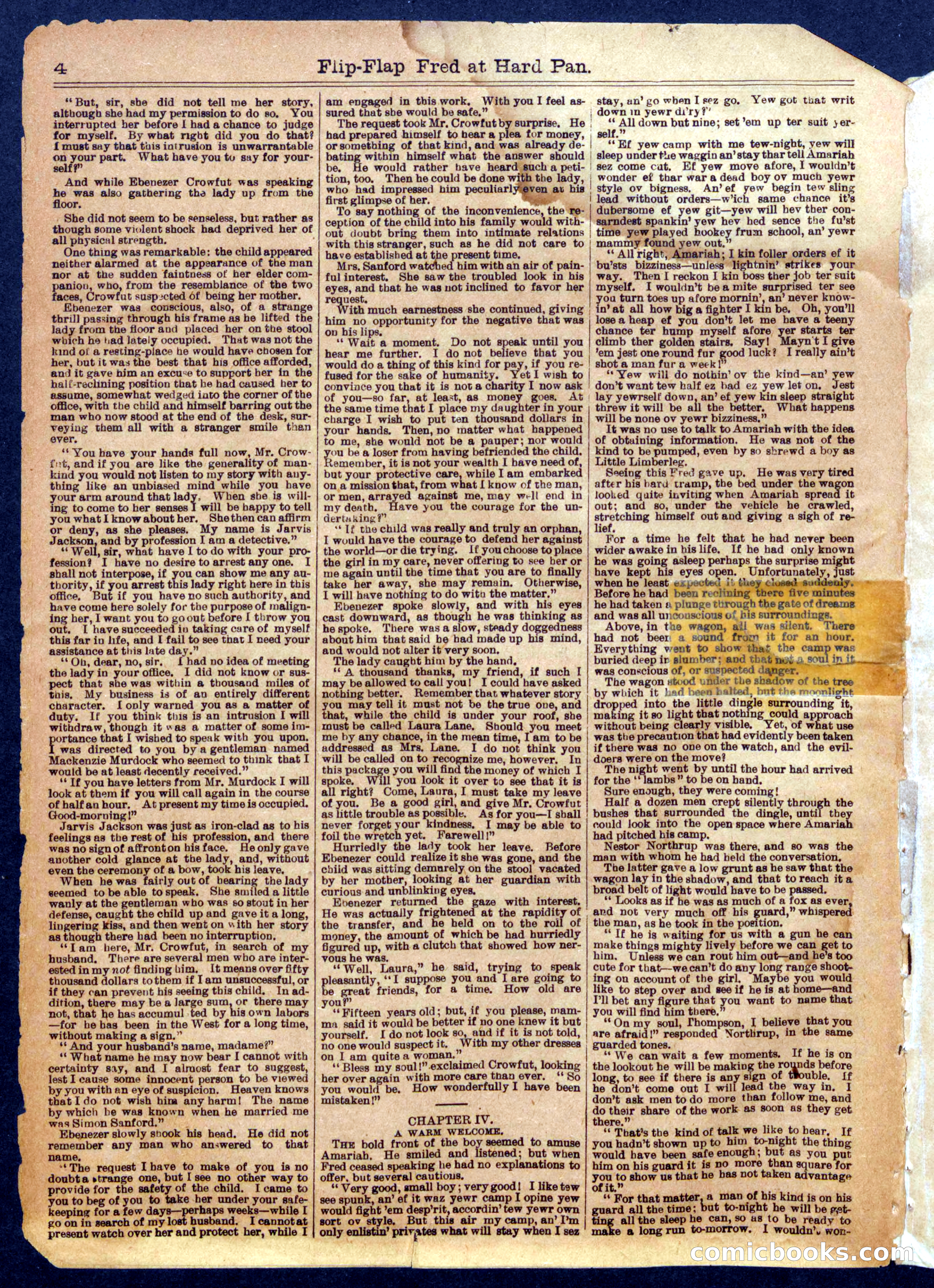 Beadle's Half Dime Library, No. 962 — page 4 of 16