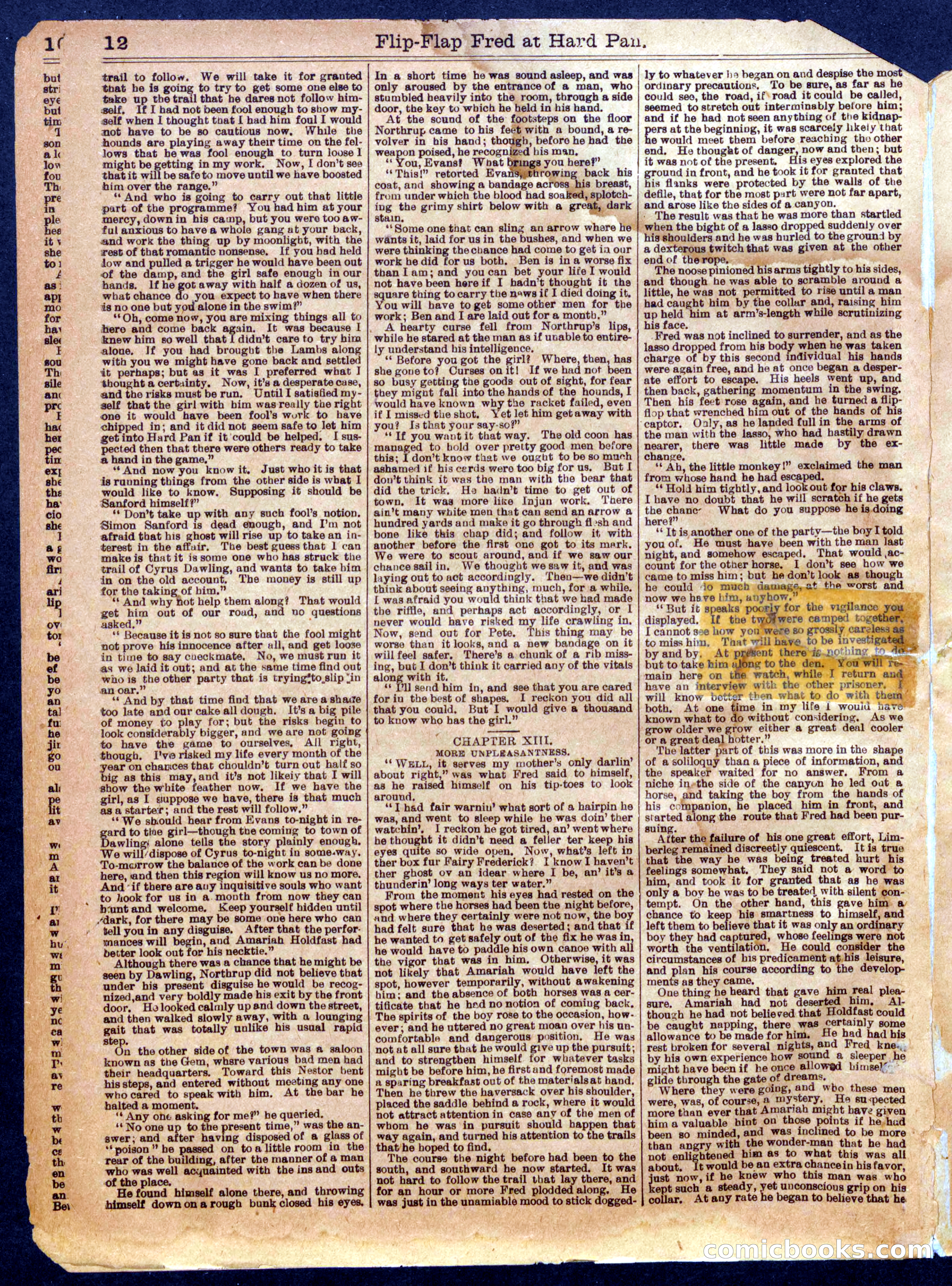 Beadle's Half Dime Library, No. 962 — page 12 of 16